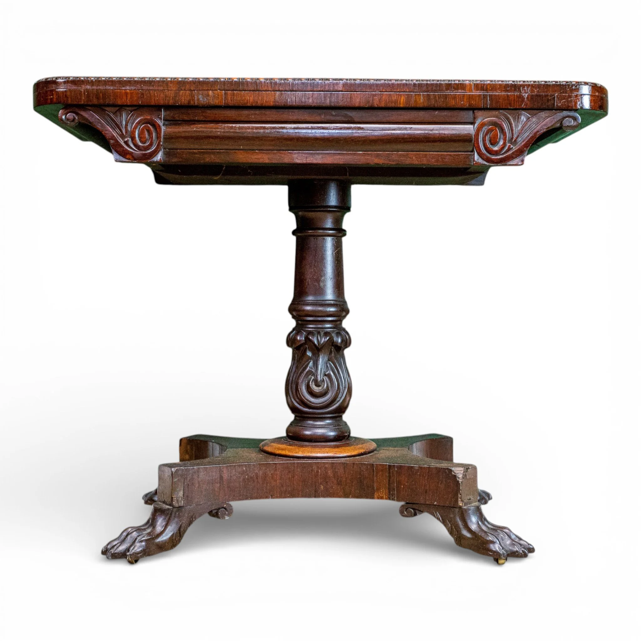 Regency Rosewood Folding Card Table