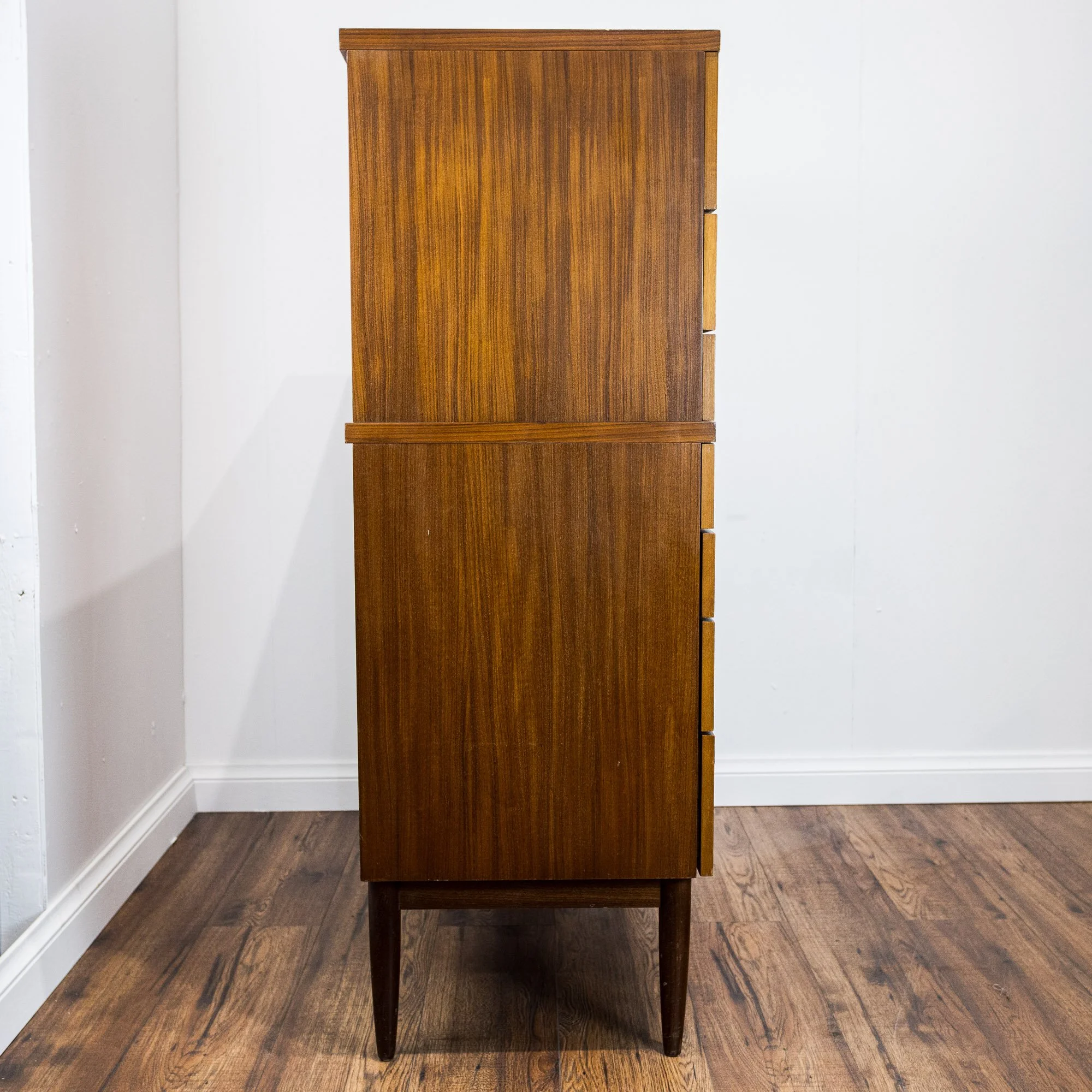 Wrighton Teak Tallboy Chest of 7 Drawers