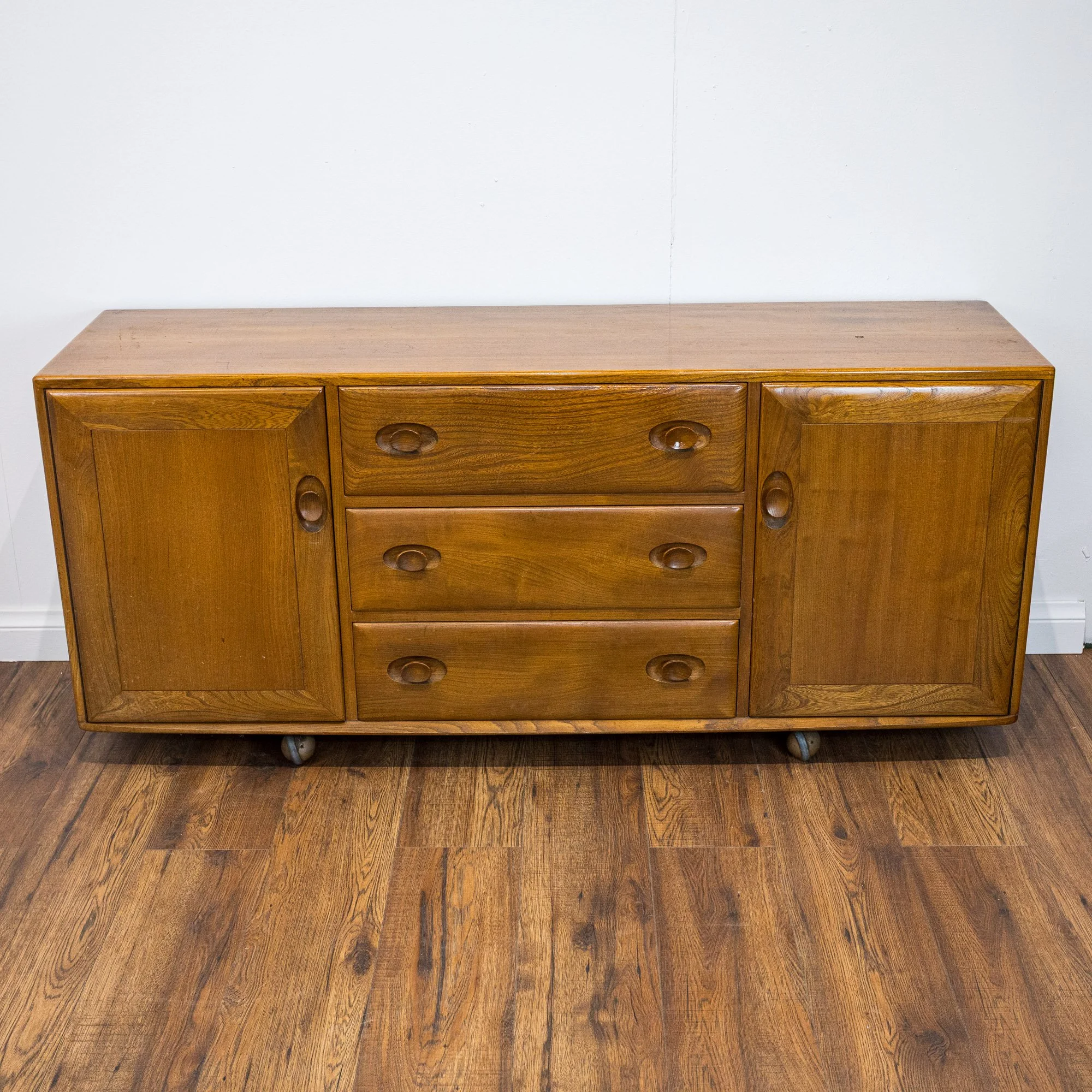 Ercol Windsor Elm Sideboard Model 455