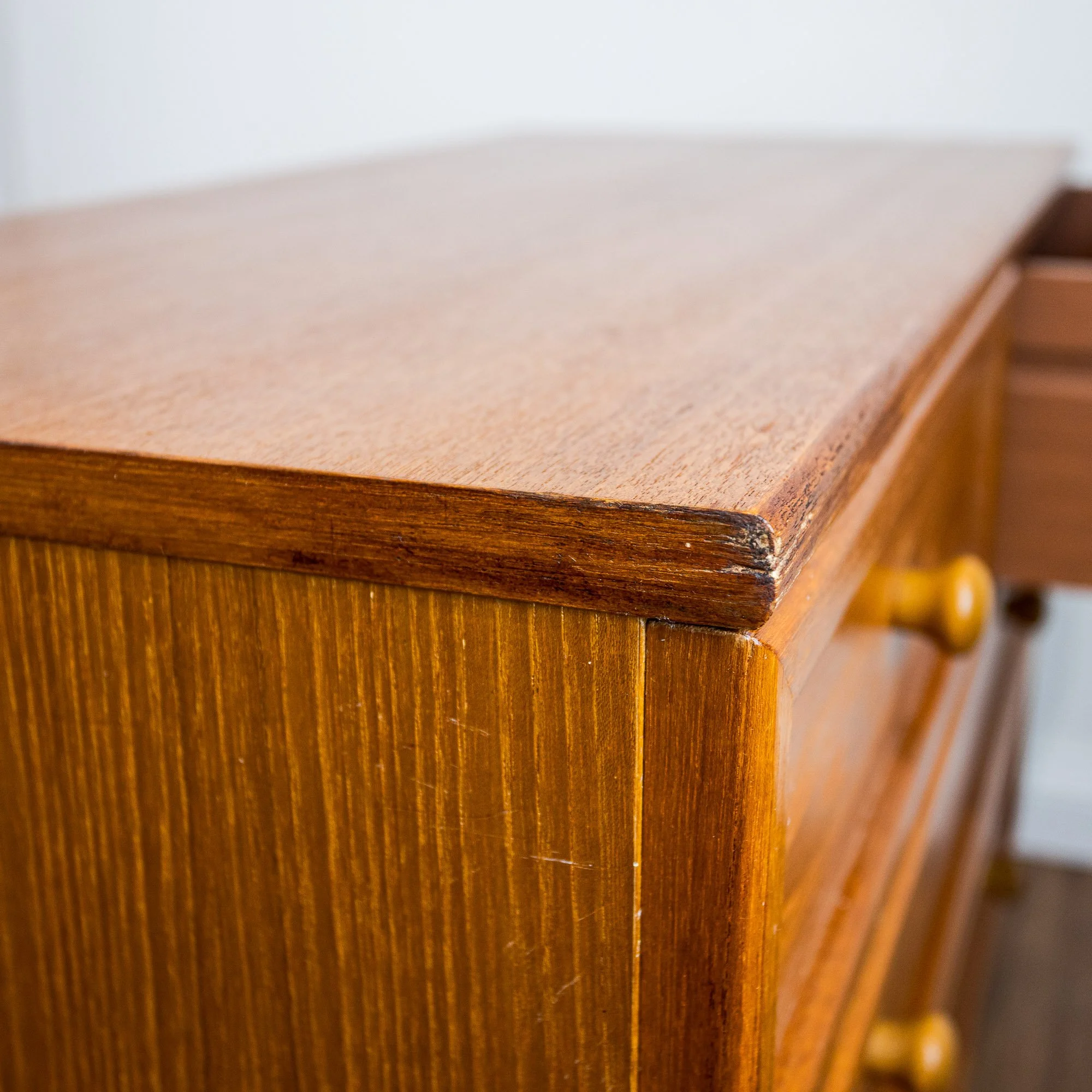 G Plan Albany Teak Chest of 4 Drawers by Leslie Dandy