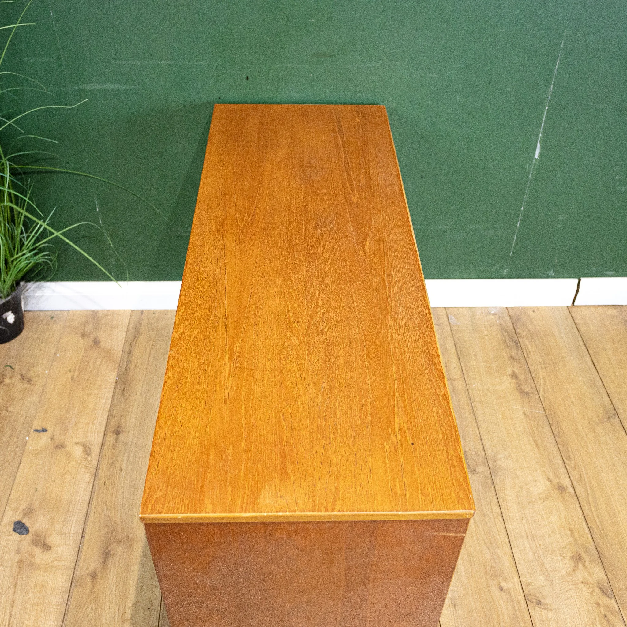 Stag Cantana Teak 4 Drawer Dressing Table