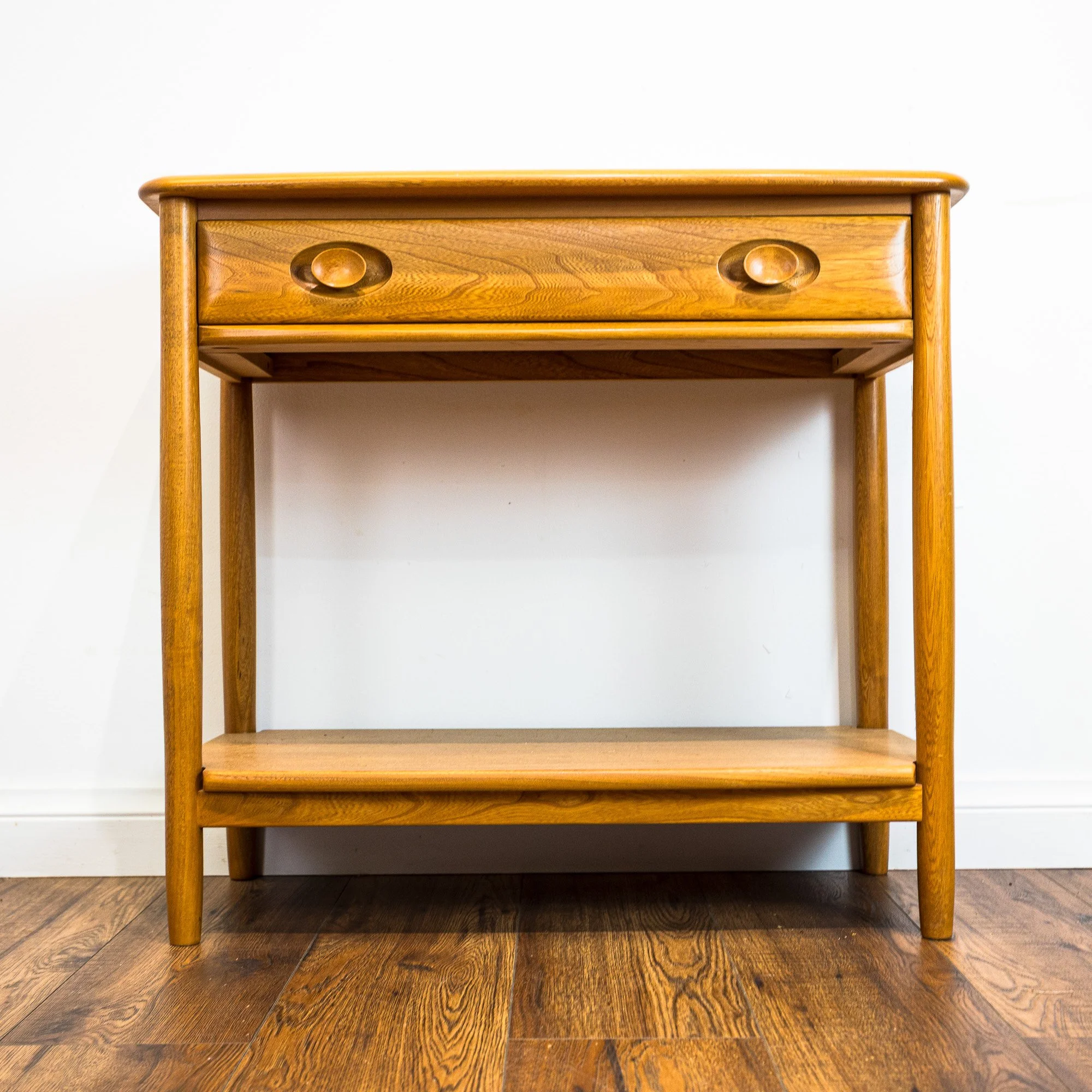 Ercol Windsor Single Drawer Elm Console Table