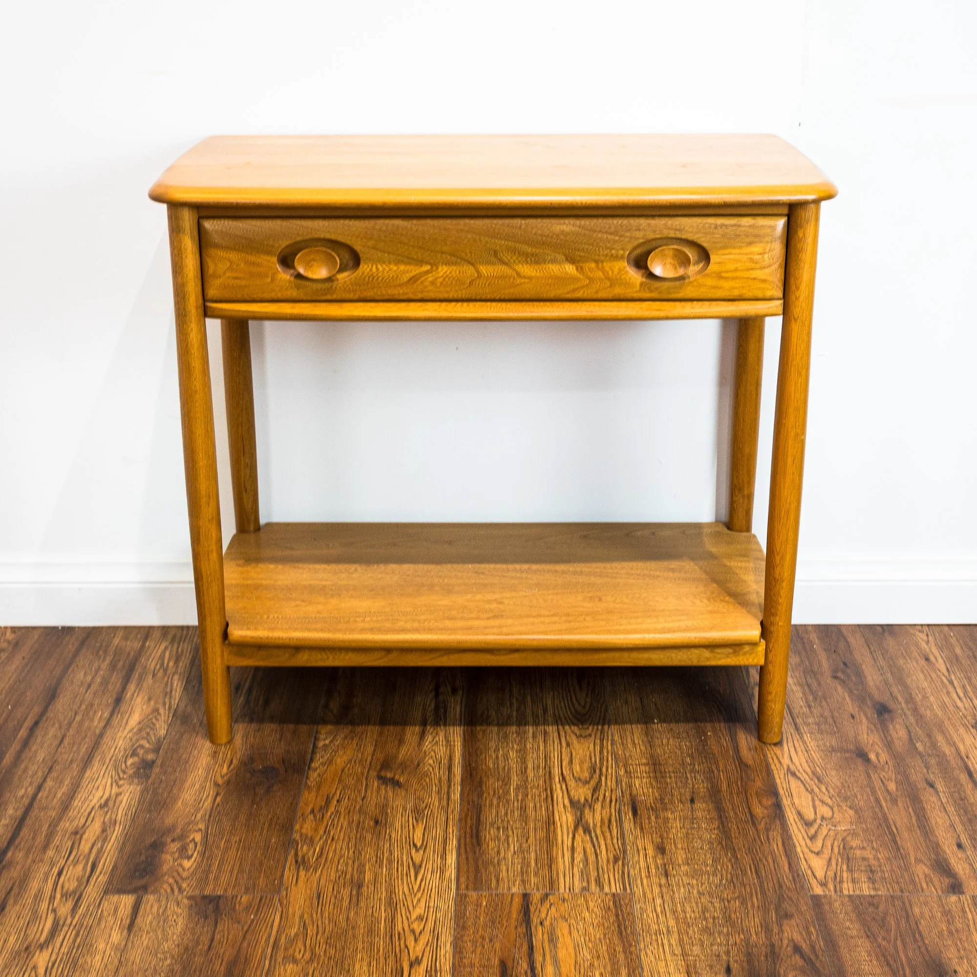 Ercol Windsor Single Drawer Elm Console Table