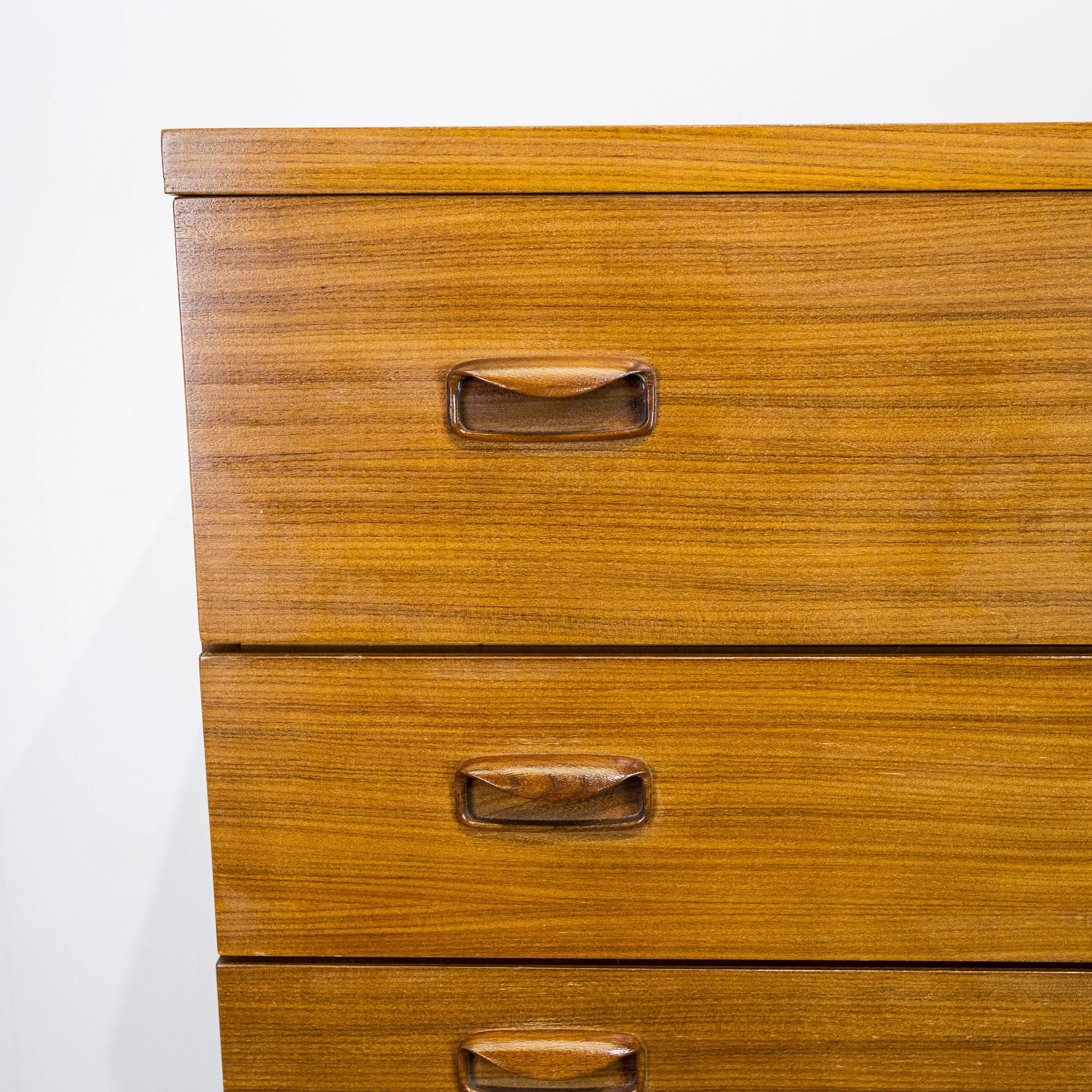 Wrighton Teak Tallboy Chest of 7 Drawers