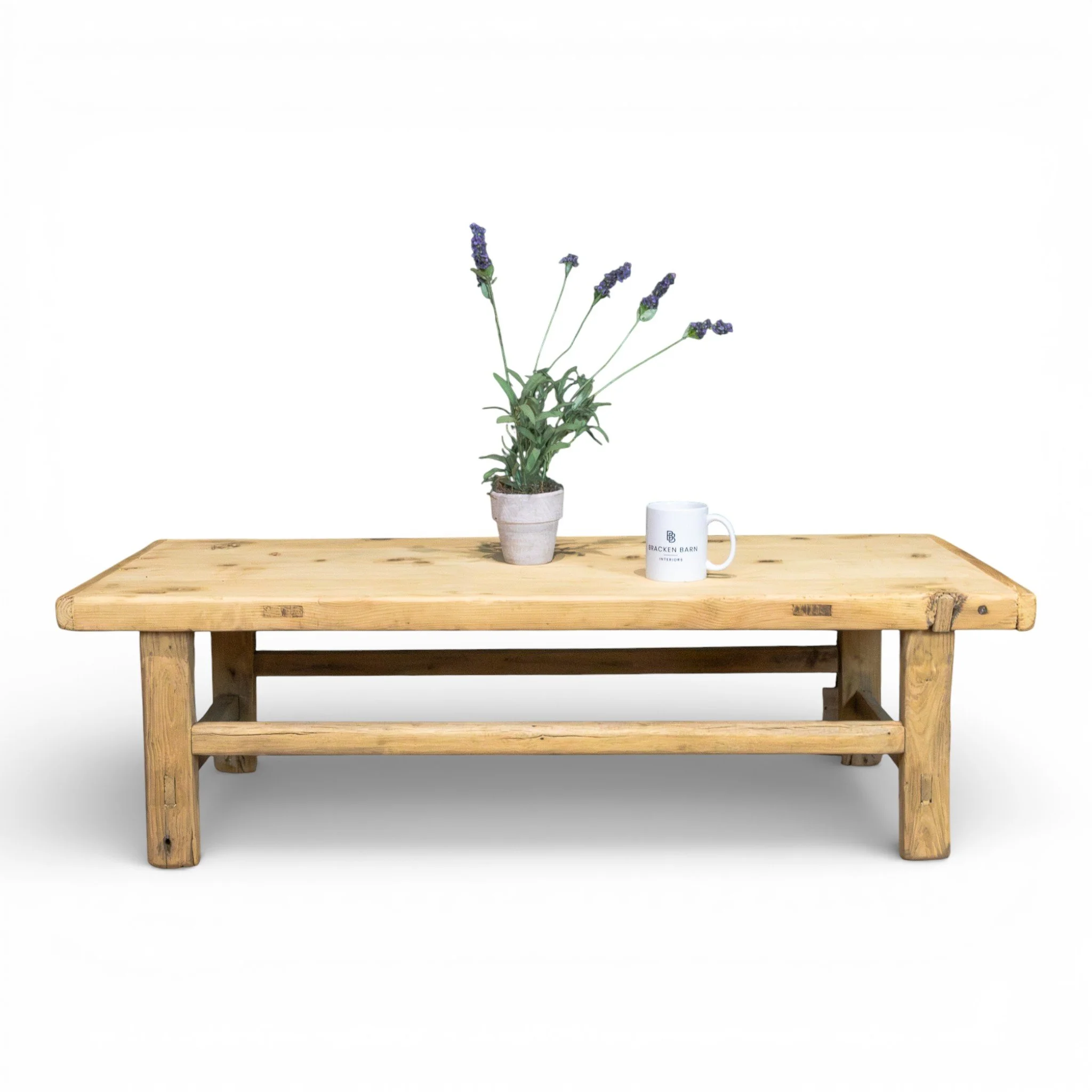 Reclaimed Elm Rustic Coffee Table