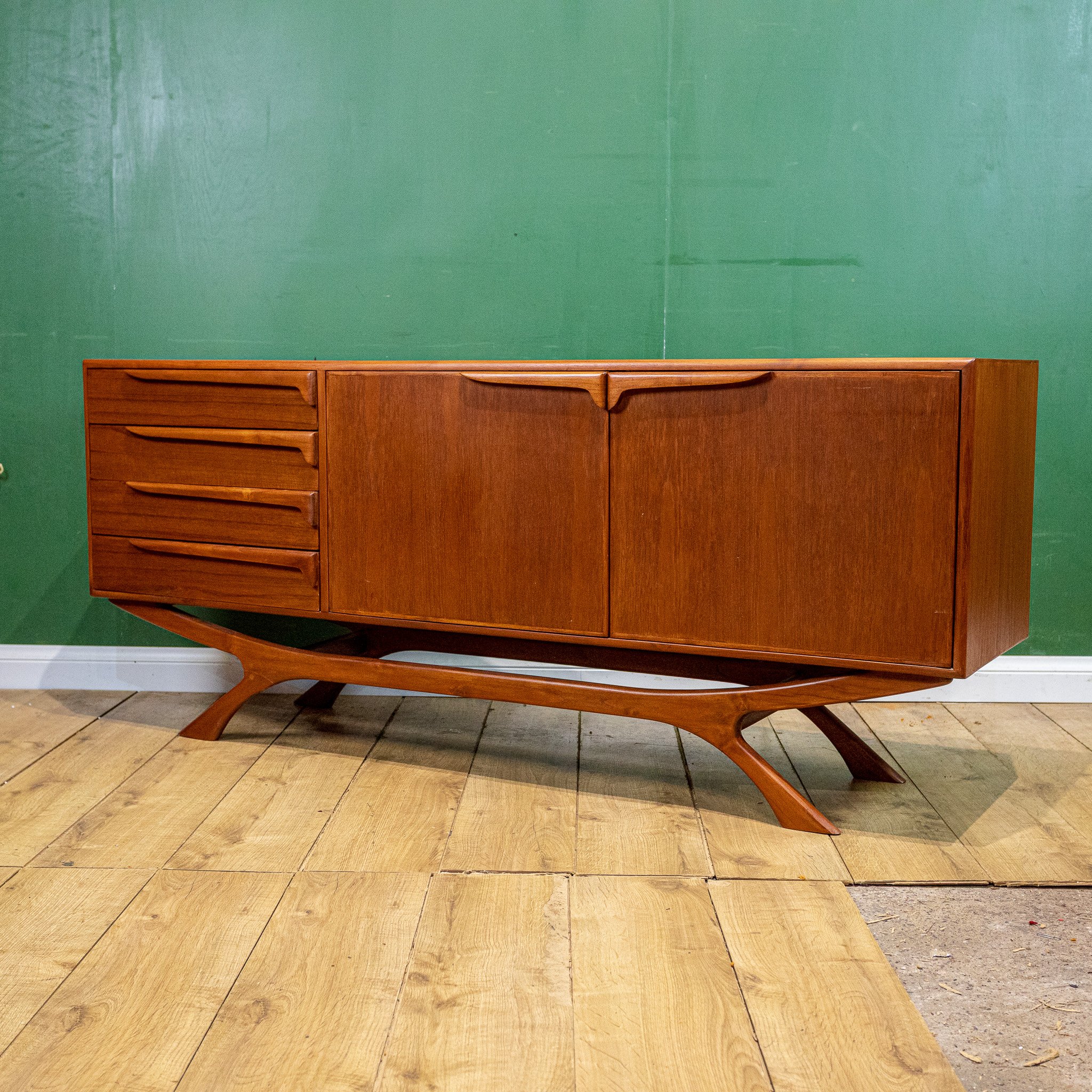 Teak Sideboard by Val Rossi for Beithcraft