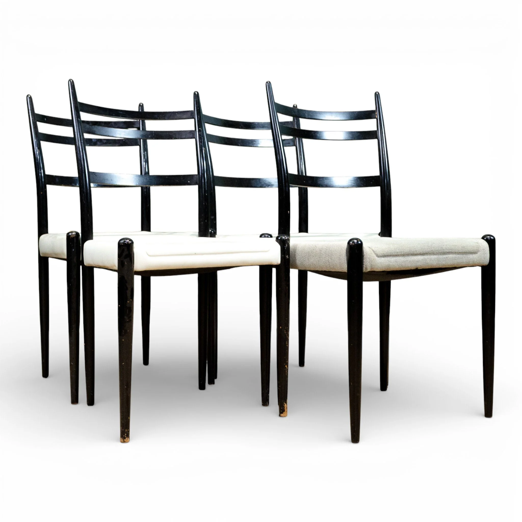 G Plan Librenza Ebonised Dining Chairs x4