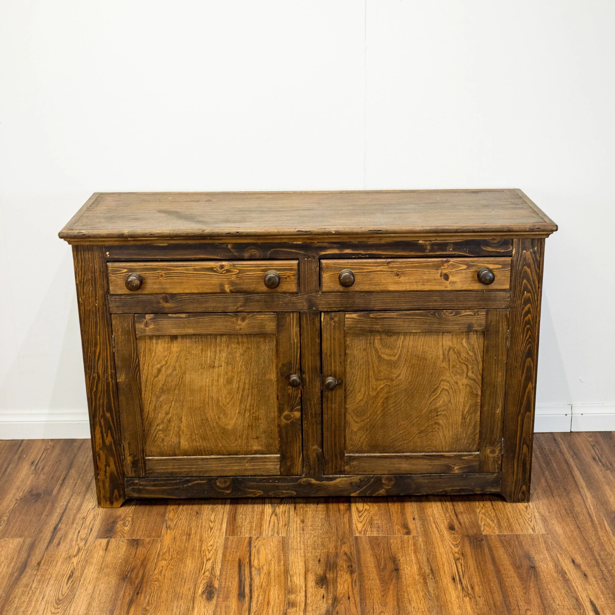 Charred Pine Two-Door Sideboard