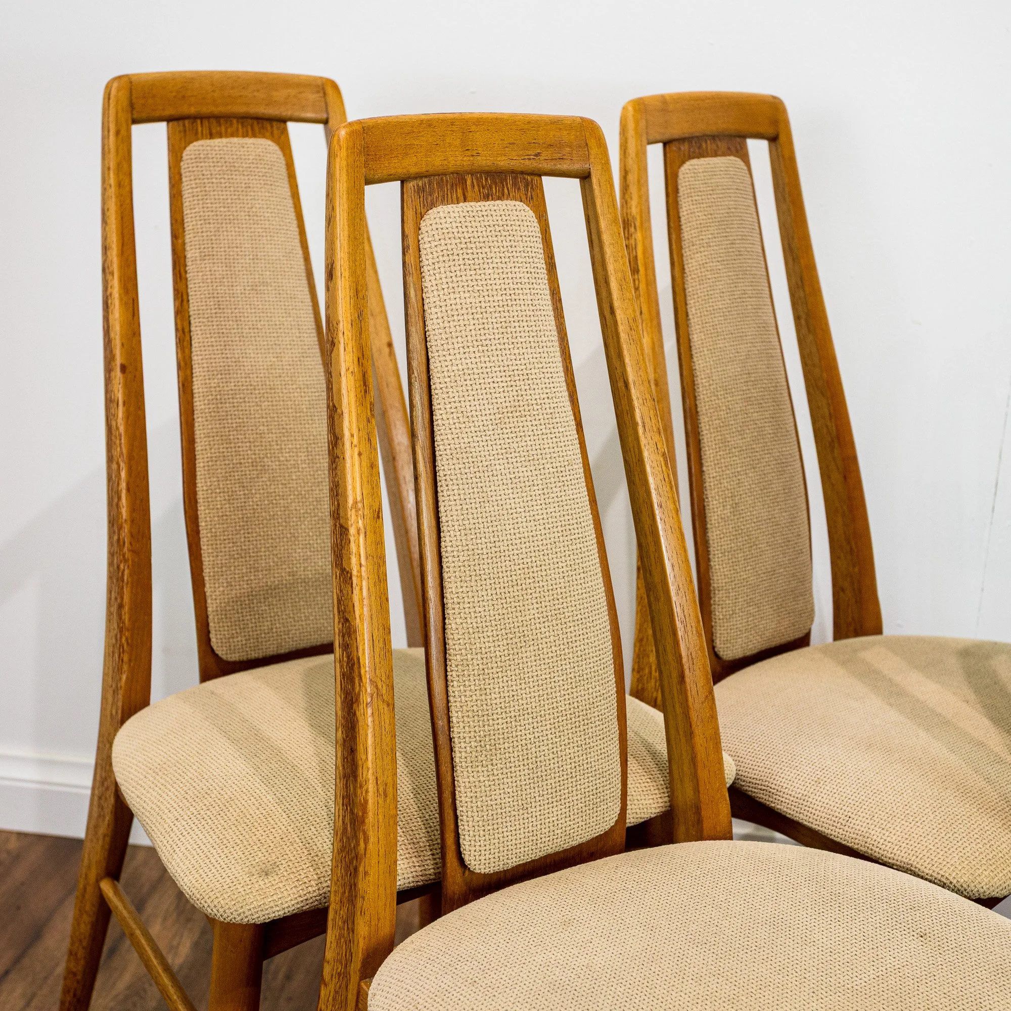 Niels Koefoed 'Eva' Teak Dining Chairs – Set of 4