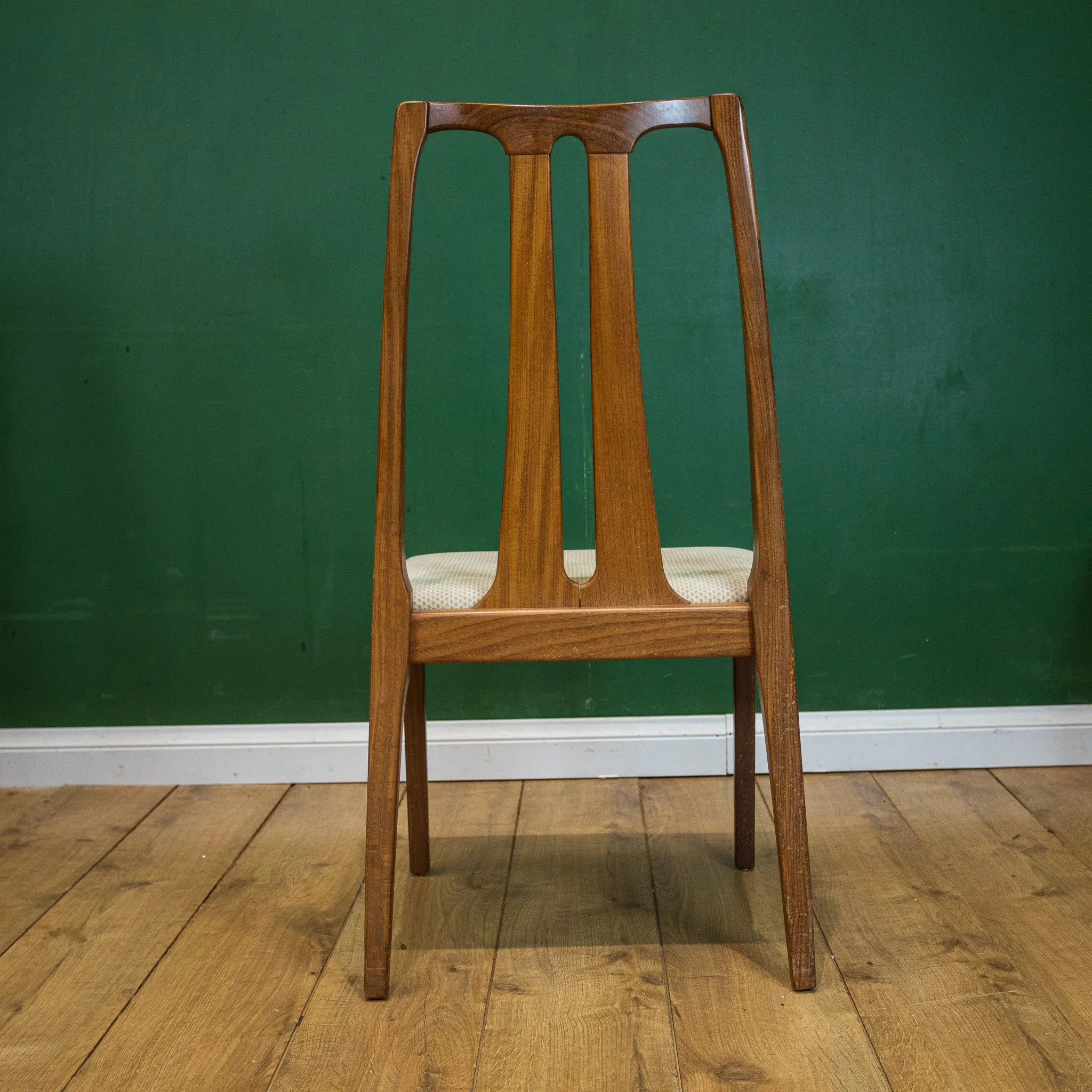 Nathan Round Teak Dining Table and 4 Chairs