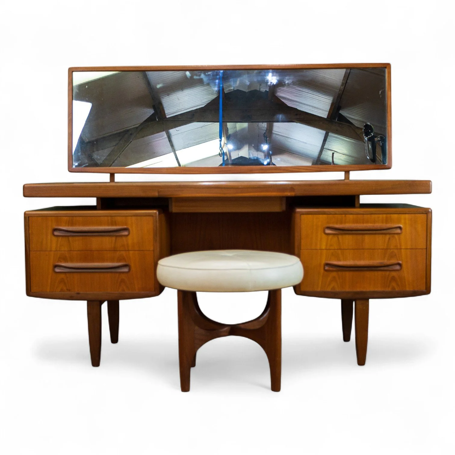 G Plan Fresco Teak Dressing Table and Stool