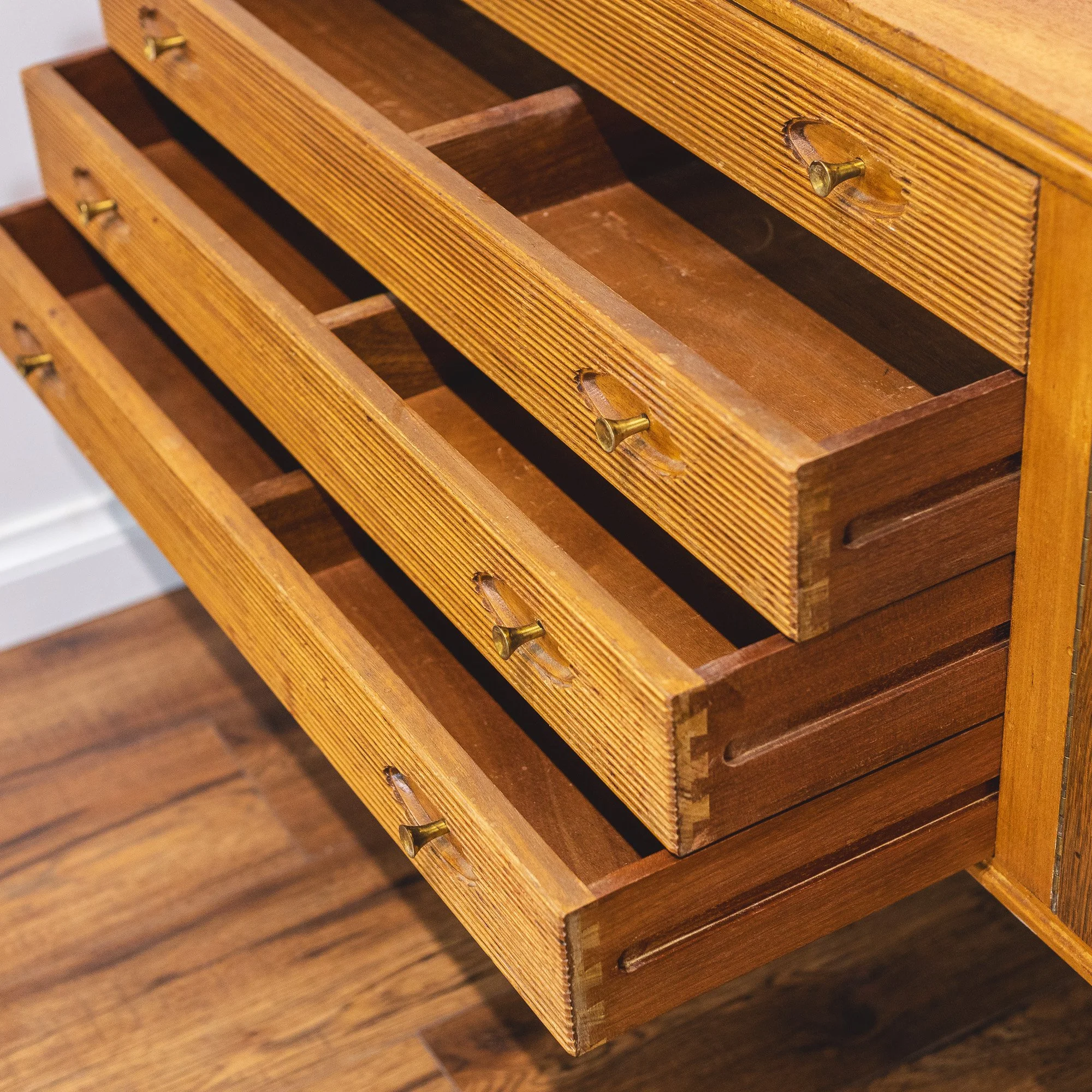 Robert Heritage for Archie Shine Walnut and Teak Long Sideboard