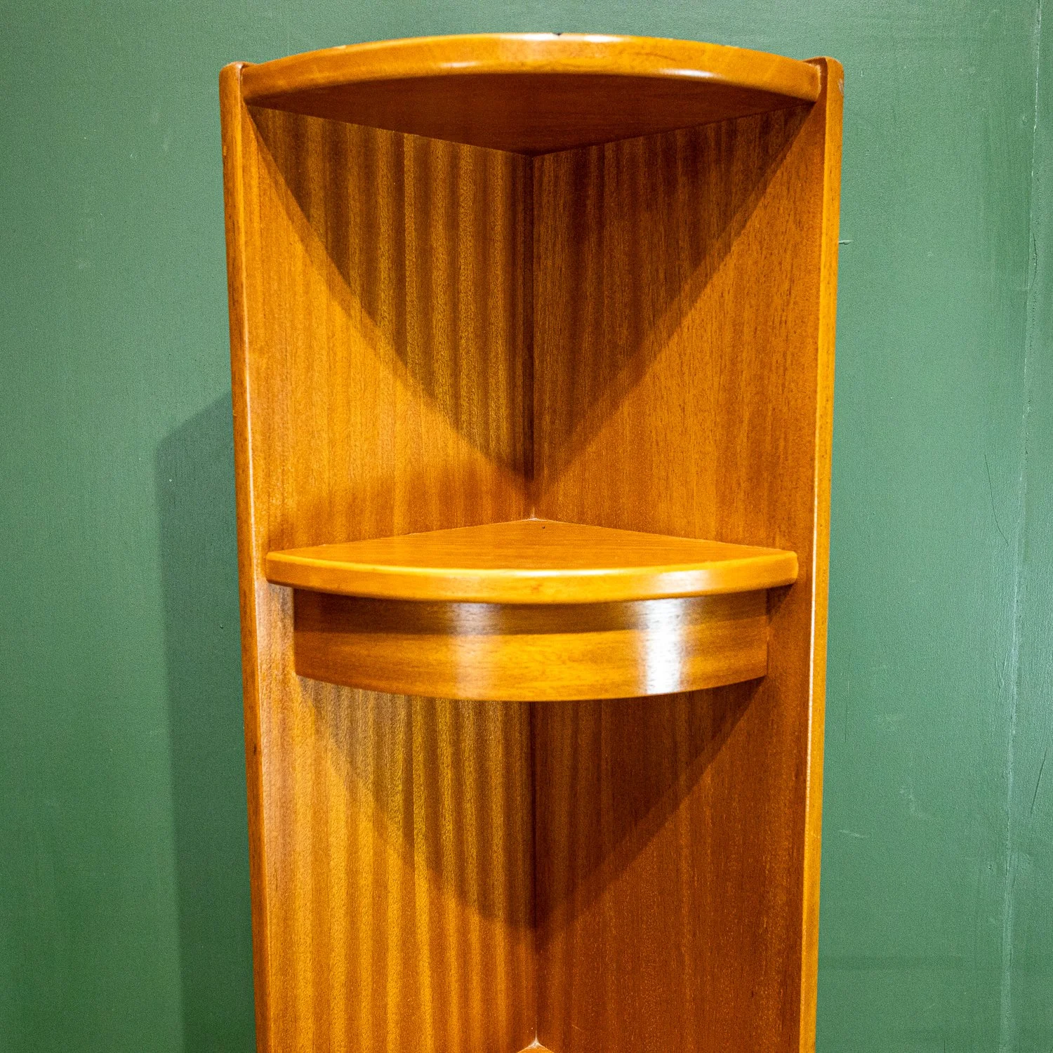 Jentique Teak Corner Shelving Unit
