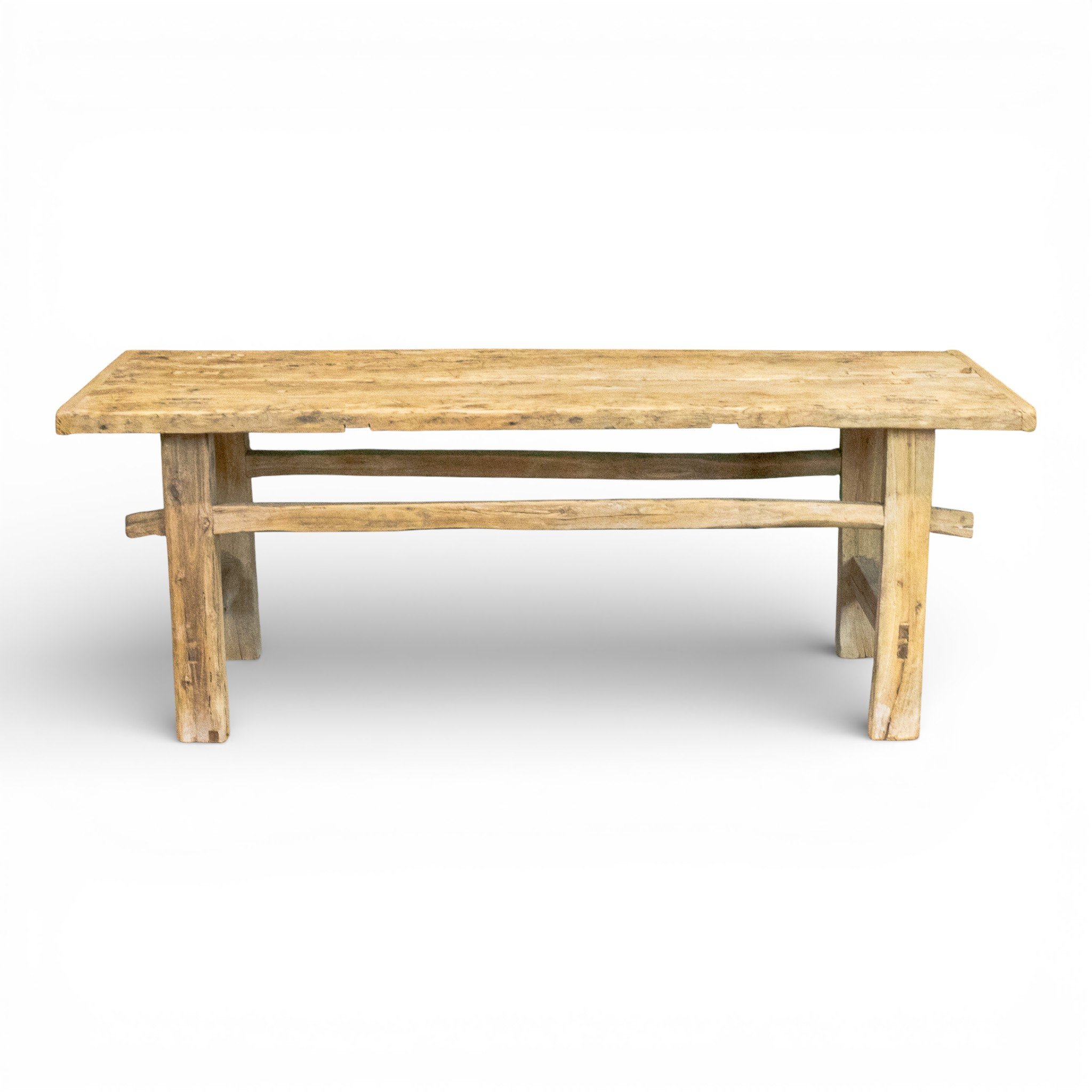 Rustic Reclaimed Elm Large Coffee Table