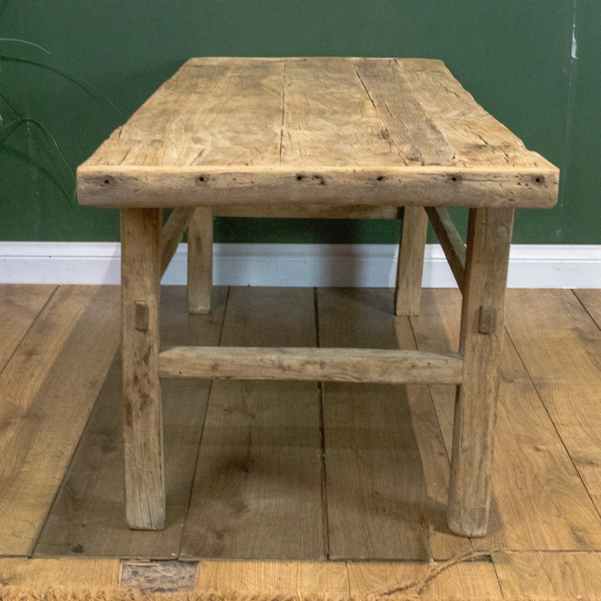 Rustic Reclaimed Elm Large Coffee Table
