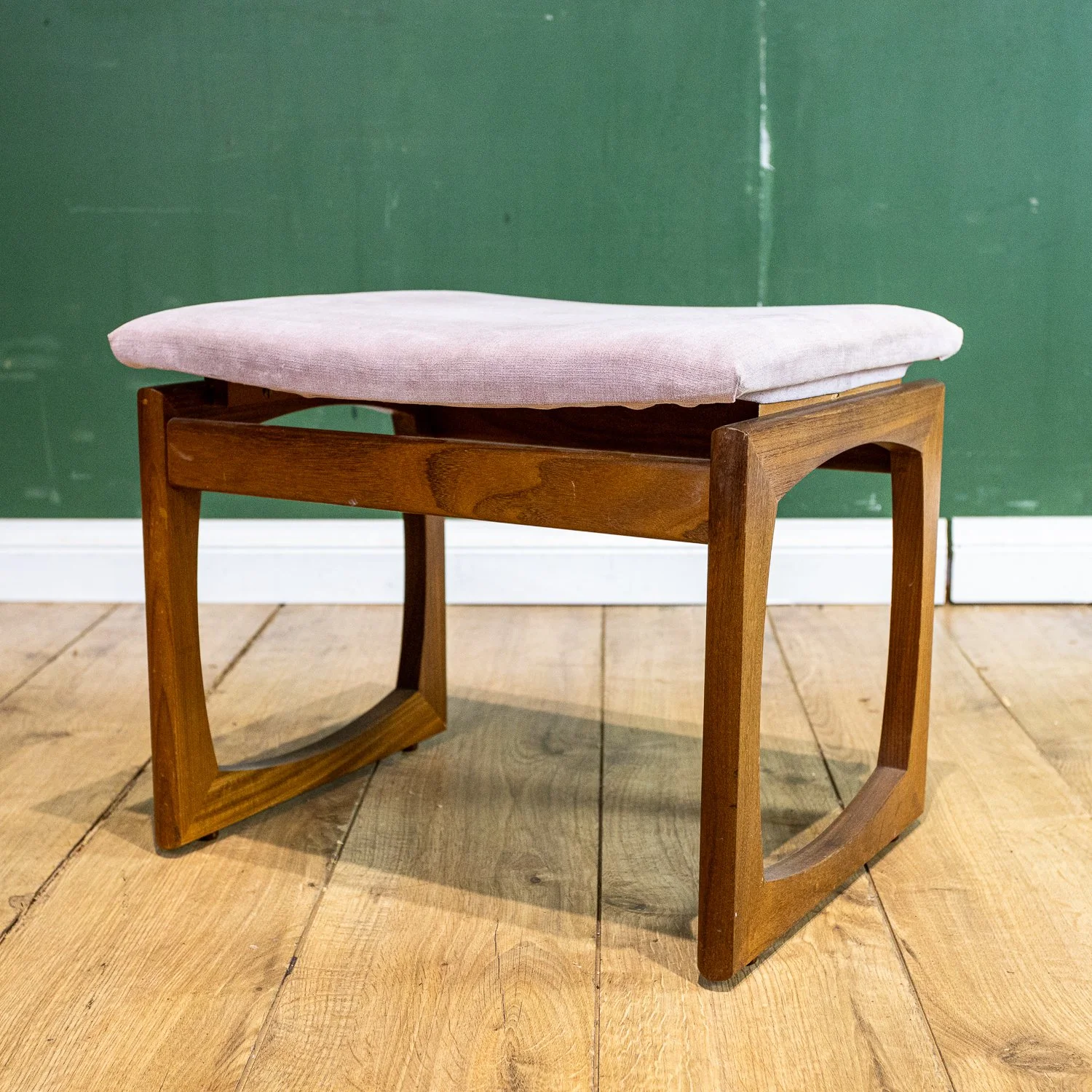 G Plan Quadrille Teak Dressing Table and Stool