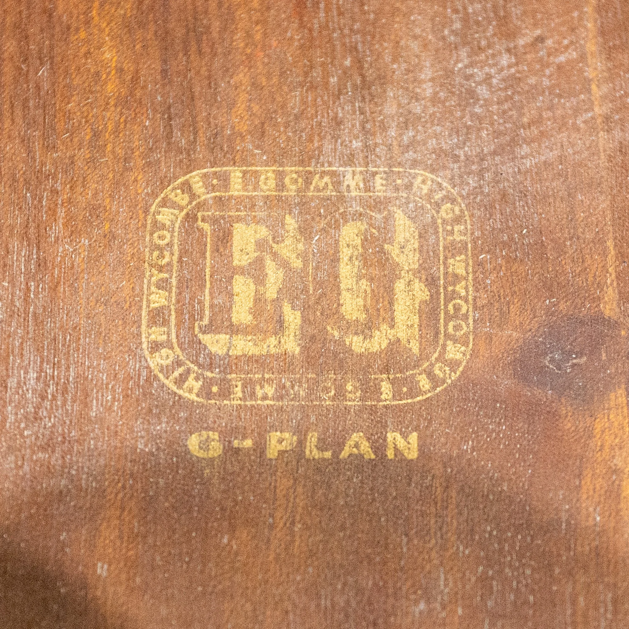 G Plan E Gomme Teak Extending Dining Table