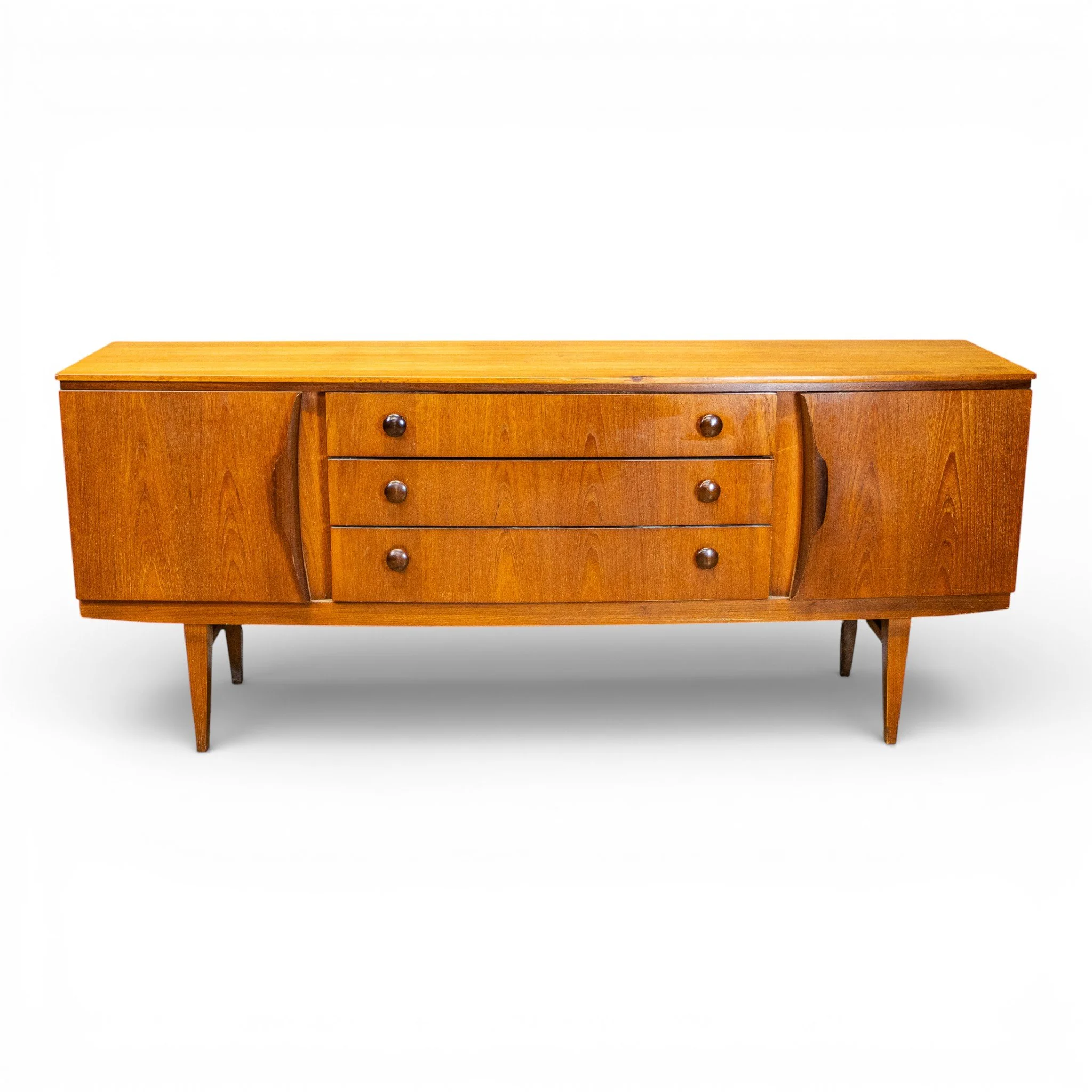 Beautility Teak 3 Drawer Sideboard