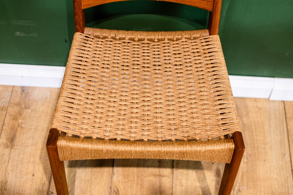 Set of 4x Arne Hovmand Olsen Danish Teak Dining Chairs