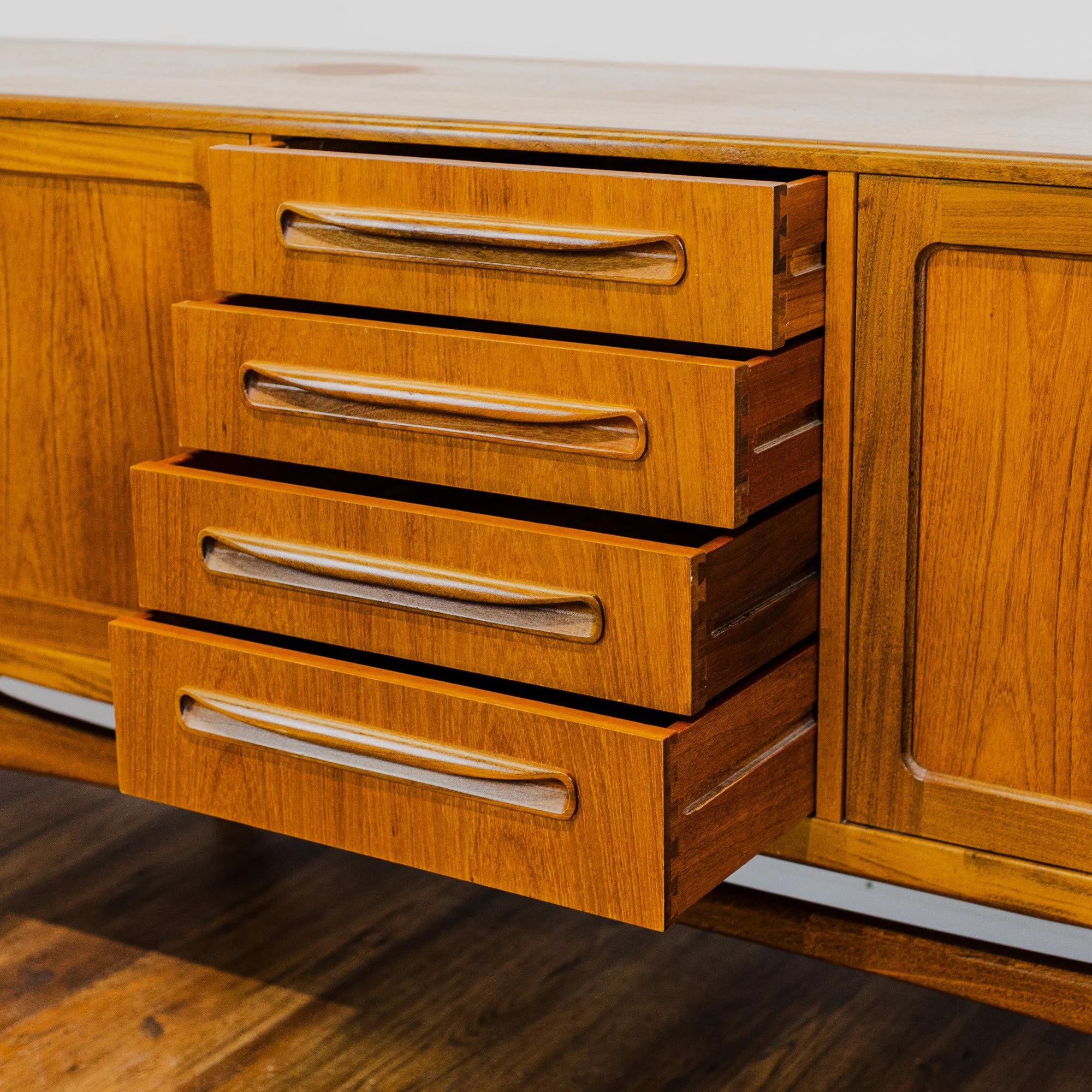 G Plan Fresco Teak Long John Sideboard by V. B. Wilkins