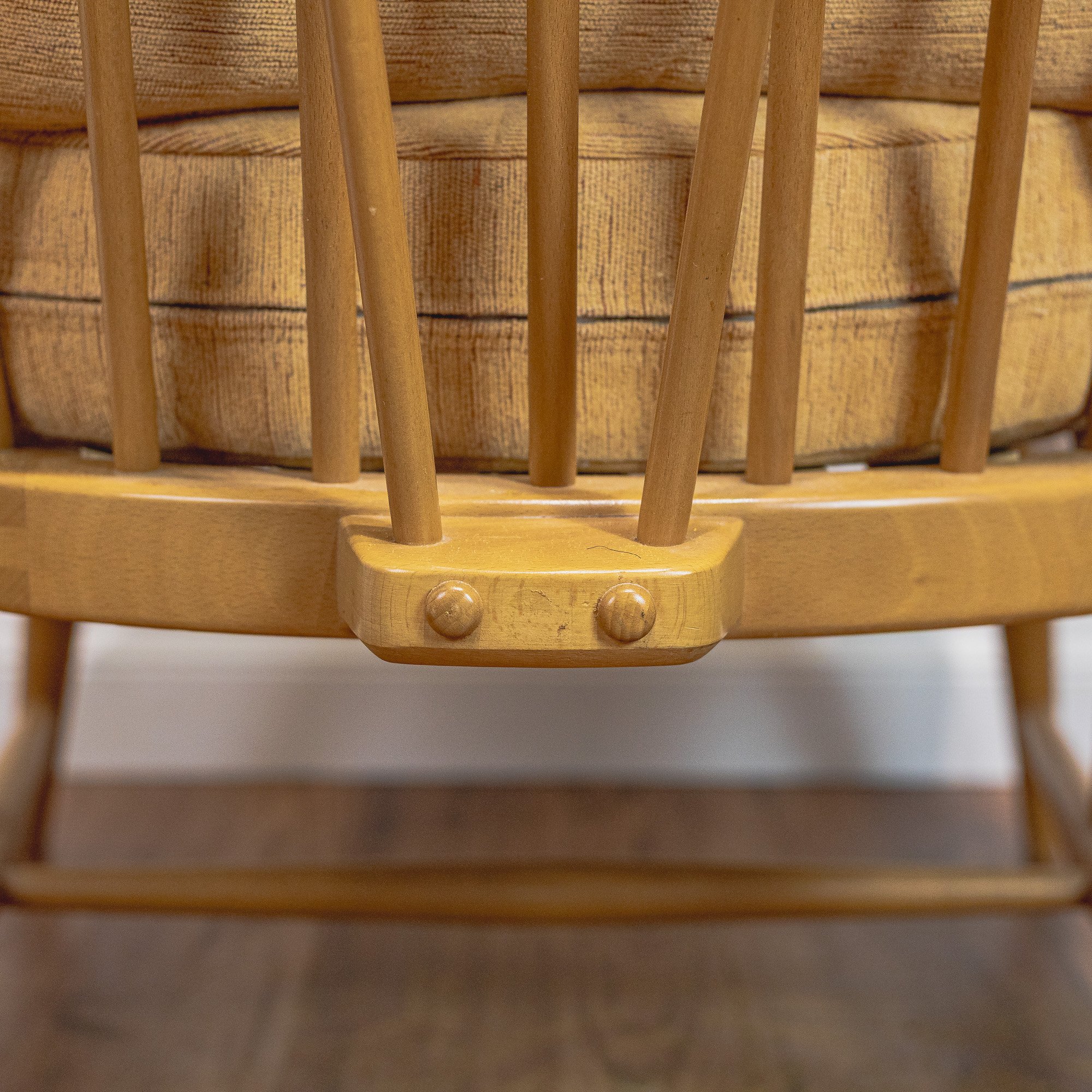 Ercol Blonde Elm Windsor Model 334 Armchair -16.jpg