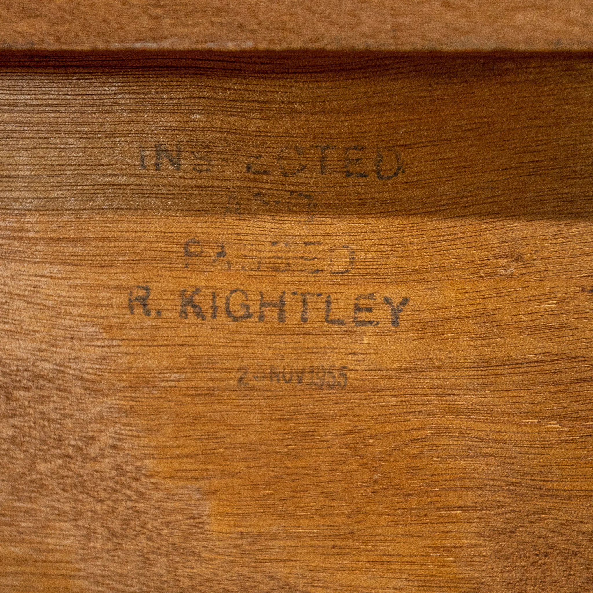 Art Deco Style Walnut Curved Sideboard