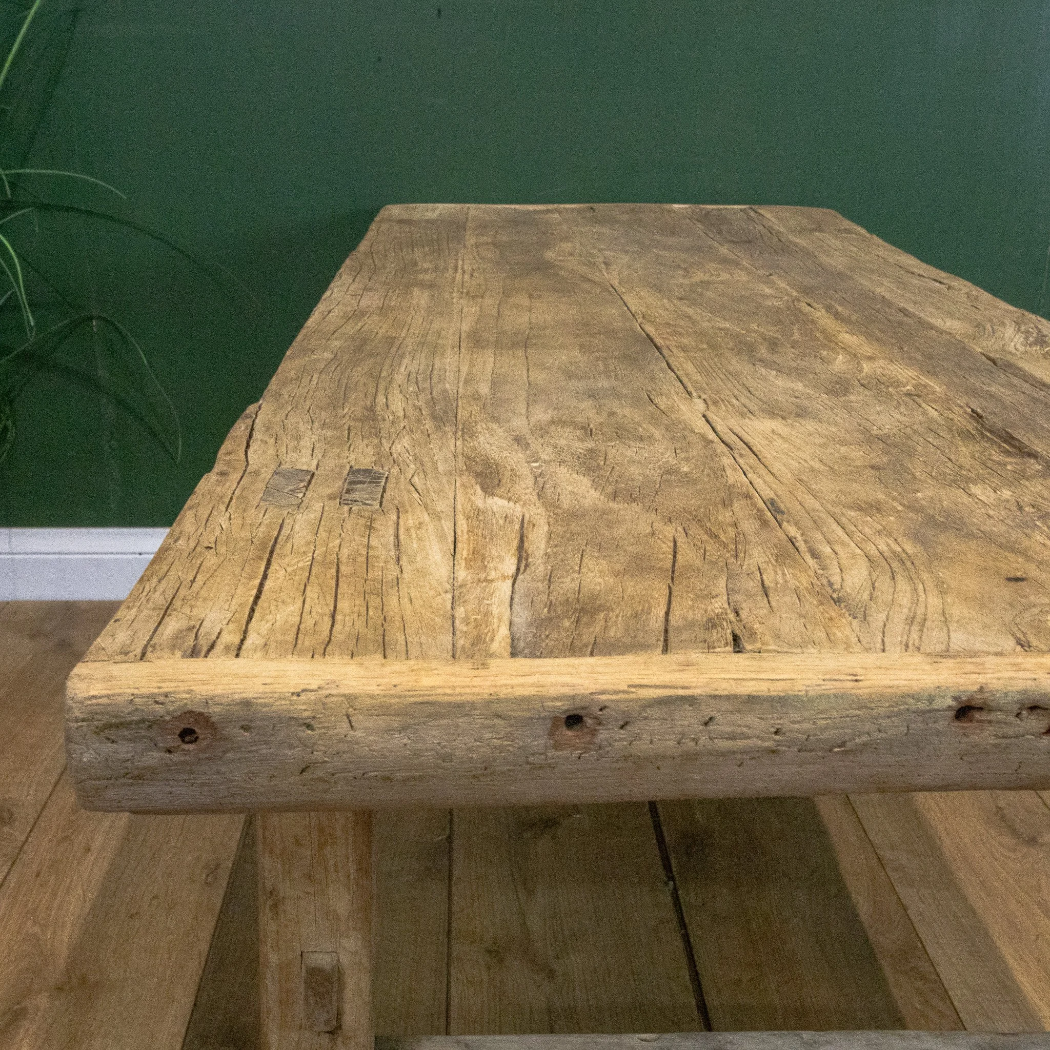 Rustic Reclaimed Elm Large Coffee Table