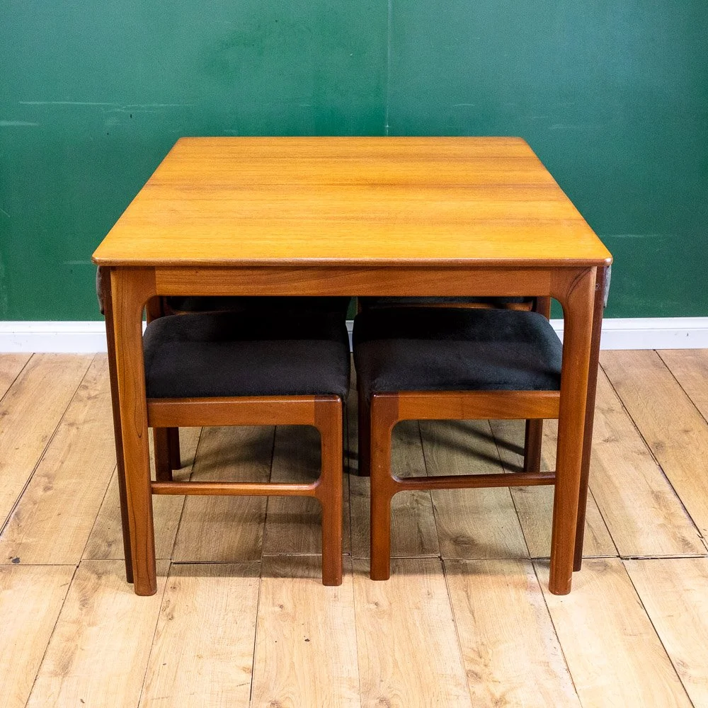 McIntosh Teak Extending Dining Table and 4 Chairs