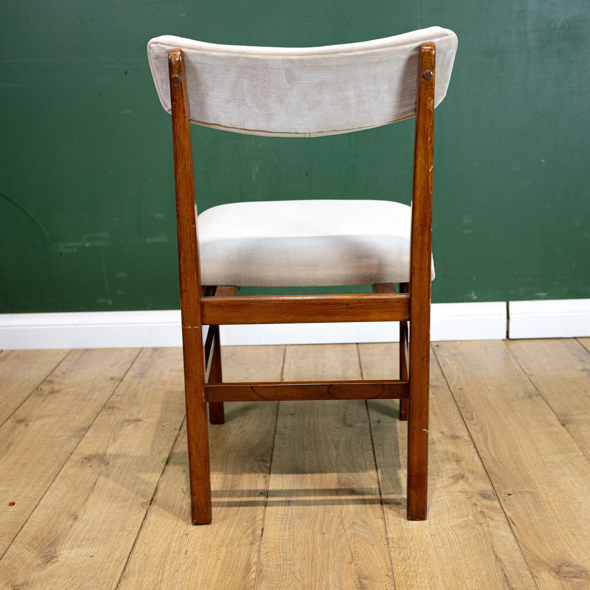 Set of 6 Mid Century Teak Dining Chairs