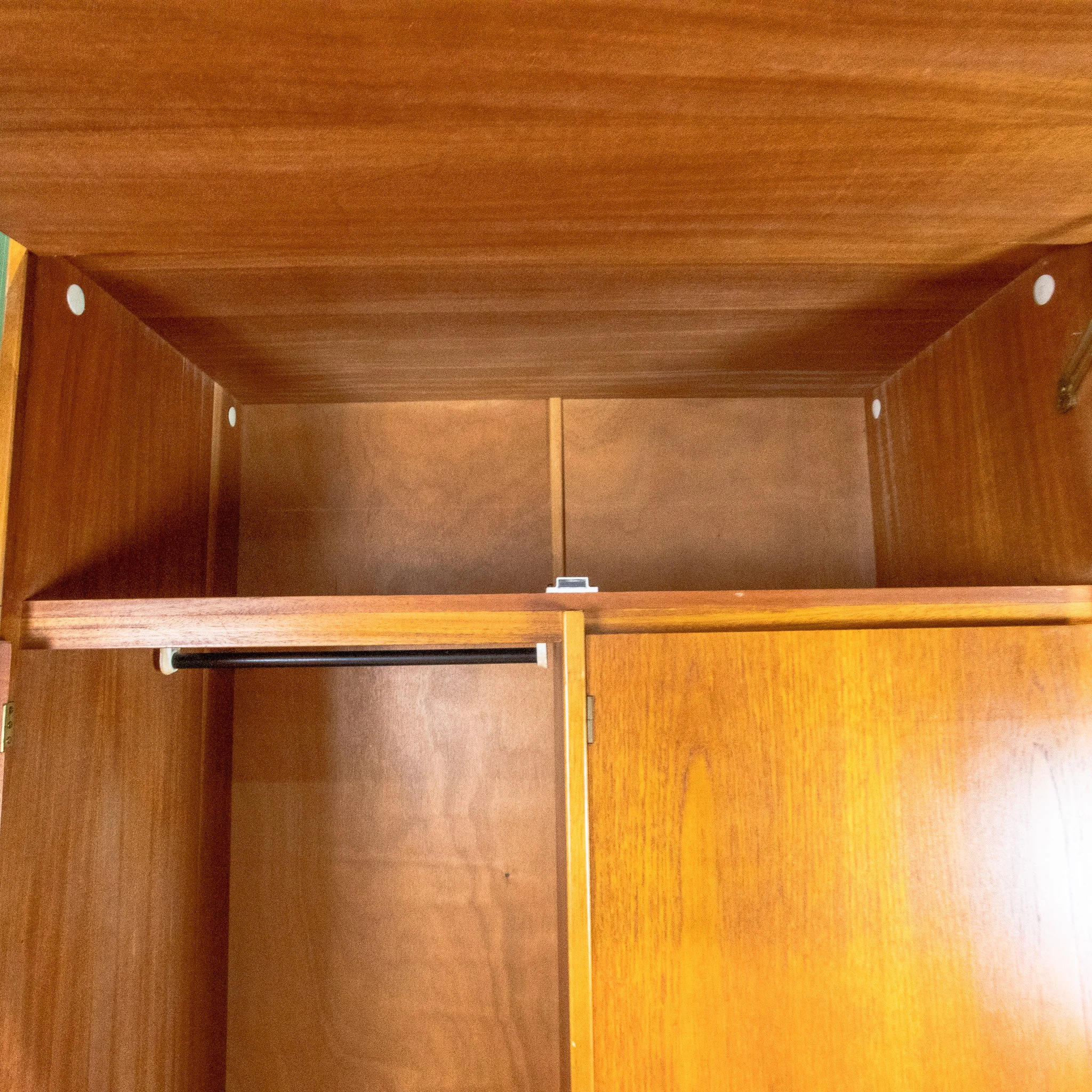 Stag Cantana S.206 Teak Double Wardrobe