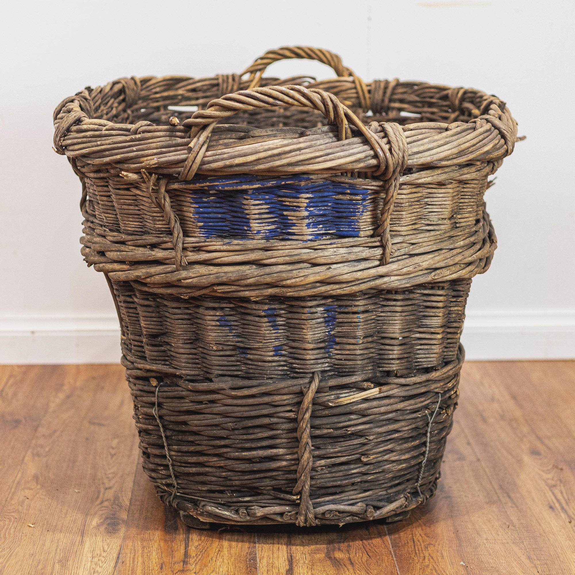 Original French Wicker Champagne Grape Collecting Basket - 4-5.jpg