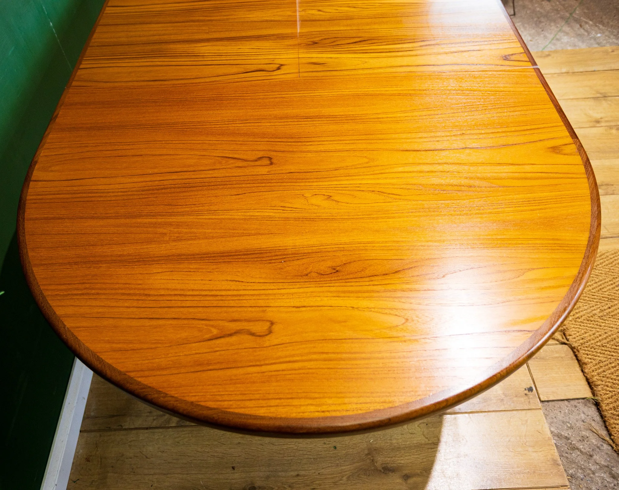 G Plan Fresco Oval Extending Teak Dining Table