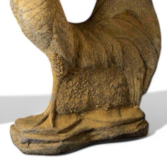 Pair of English Stone Cockerels