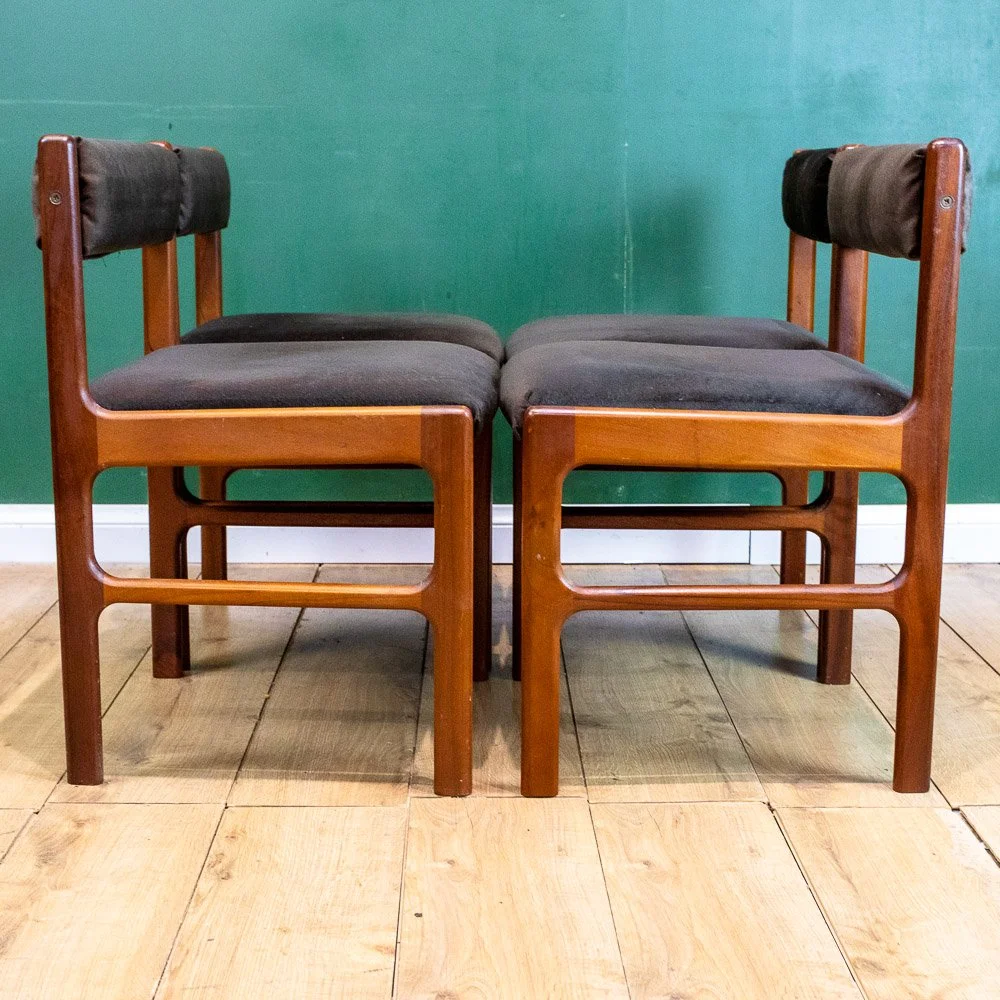 McIntosh Teak Extending Dining Table and 4 Chairs