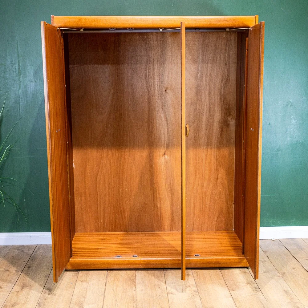 Elliot’s of Newbury Teak Triple Wardrobe