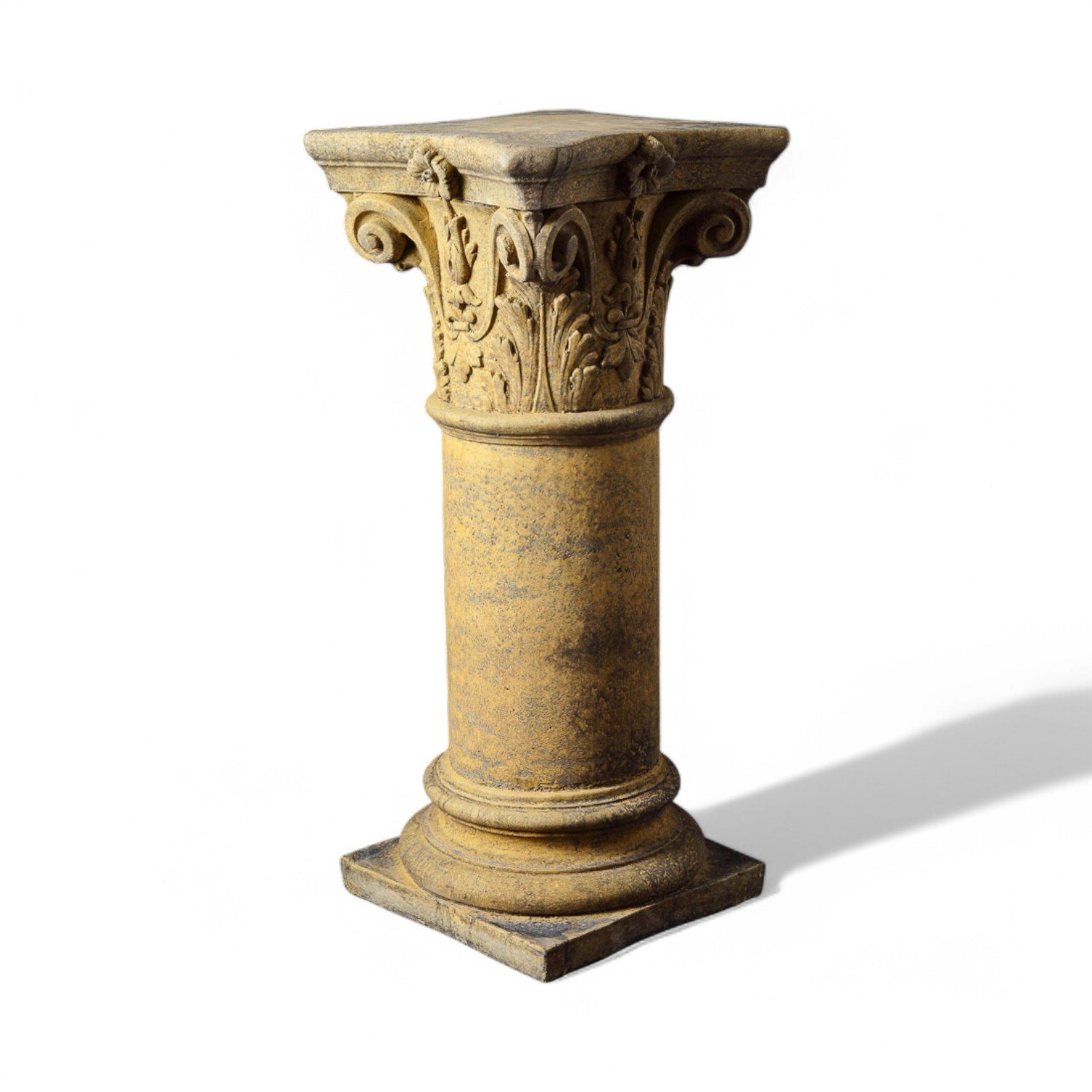 Large English Stone Corinthian Column