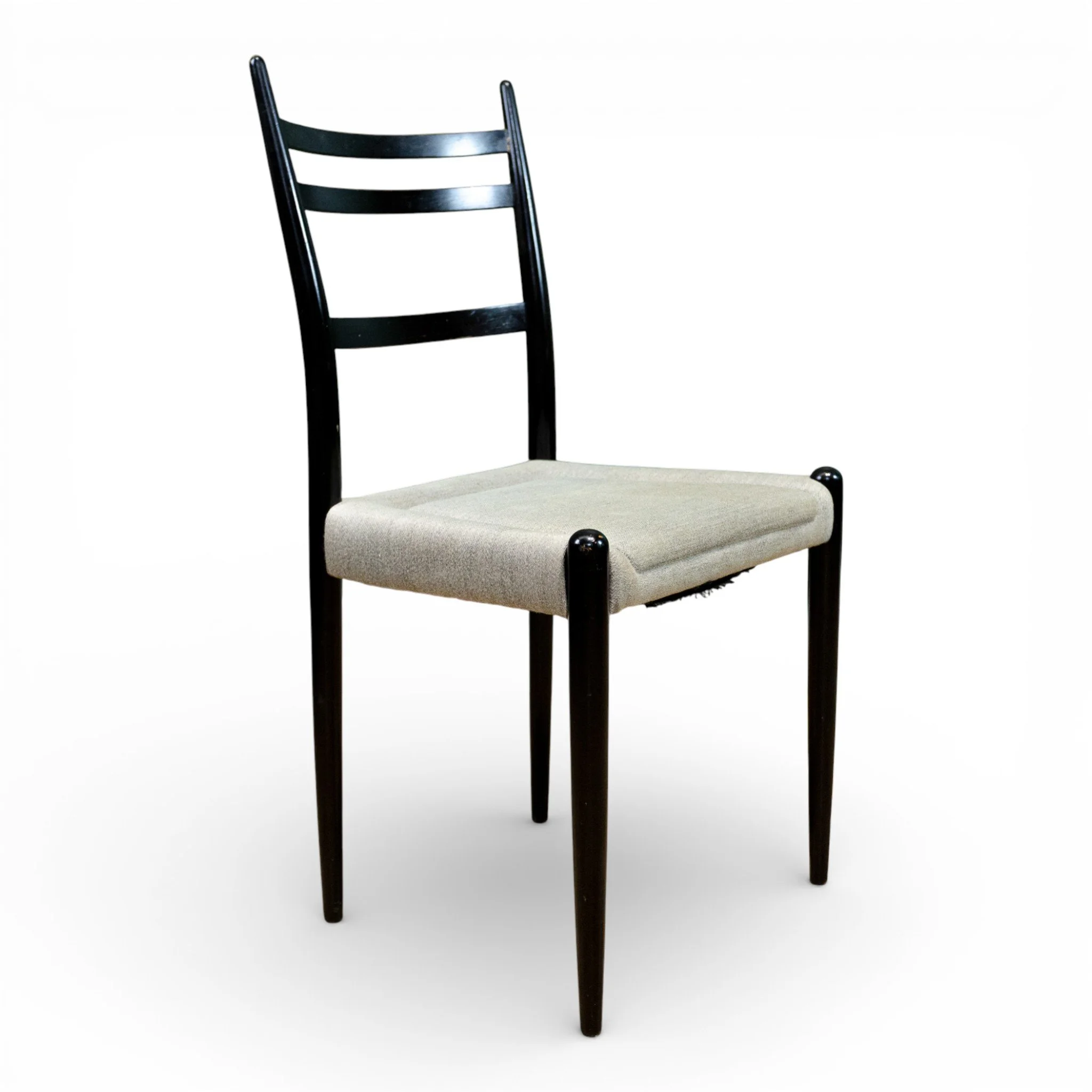 G Plan Librenza Ebonised Dining Chairs x4