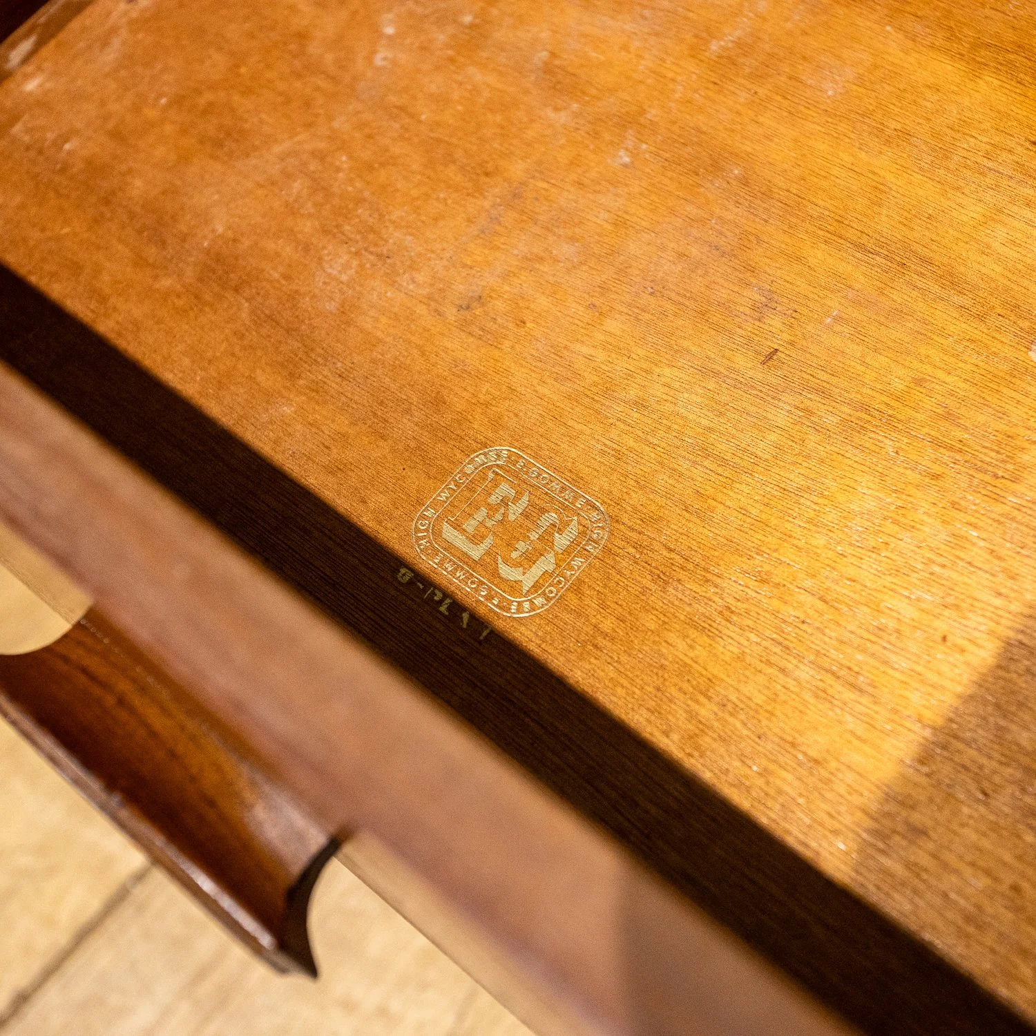 G Plan Quadrille Teak Dressing Table and Stool