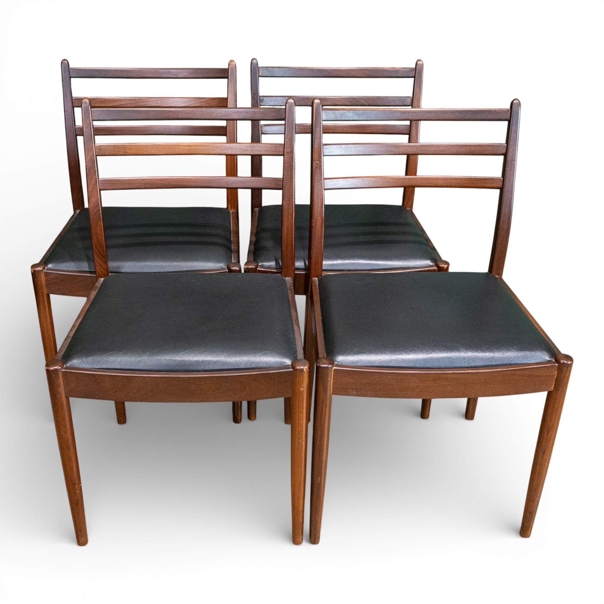 G Plan E Gomme Teak Dining Chairs (Set of 4)