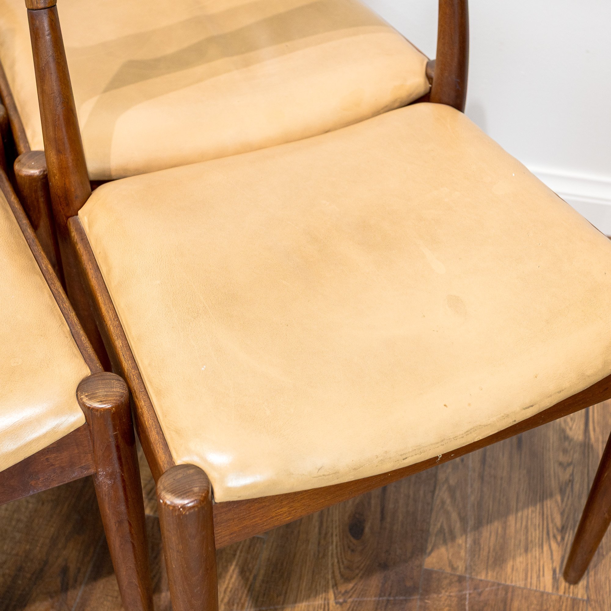 Mogens Kold MK175 Teak Dining Chairs by Arne Hovmand-Olsen – Set of 4