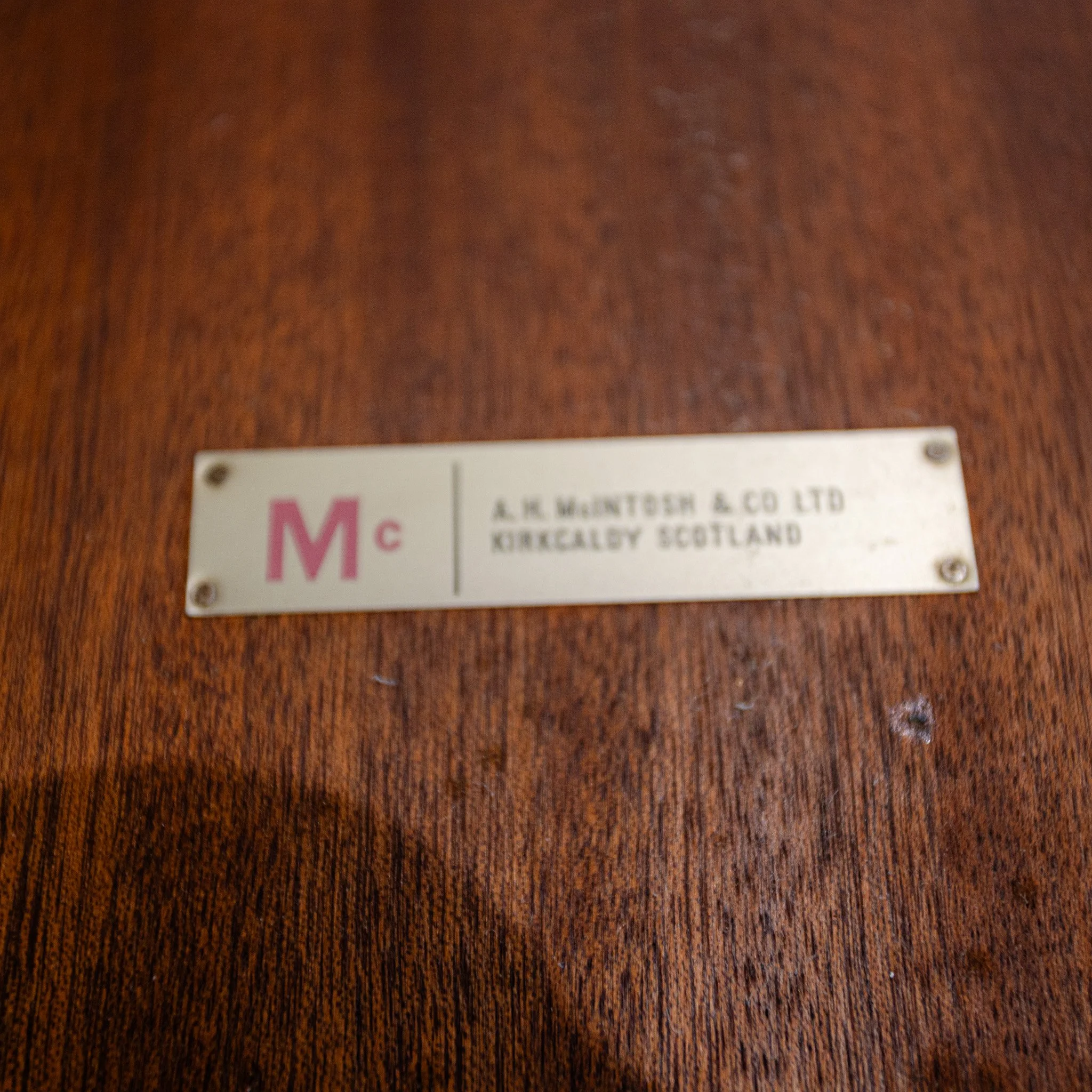McIntosh Grand Teak Dining Table and 6 Chairs