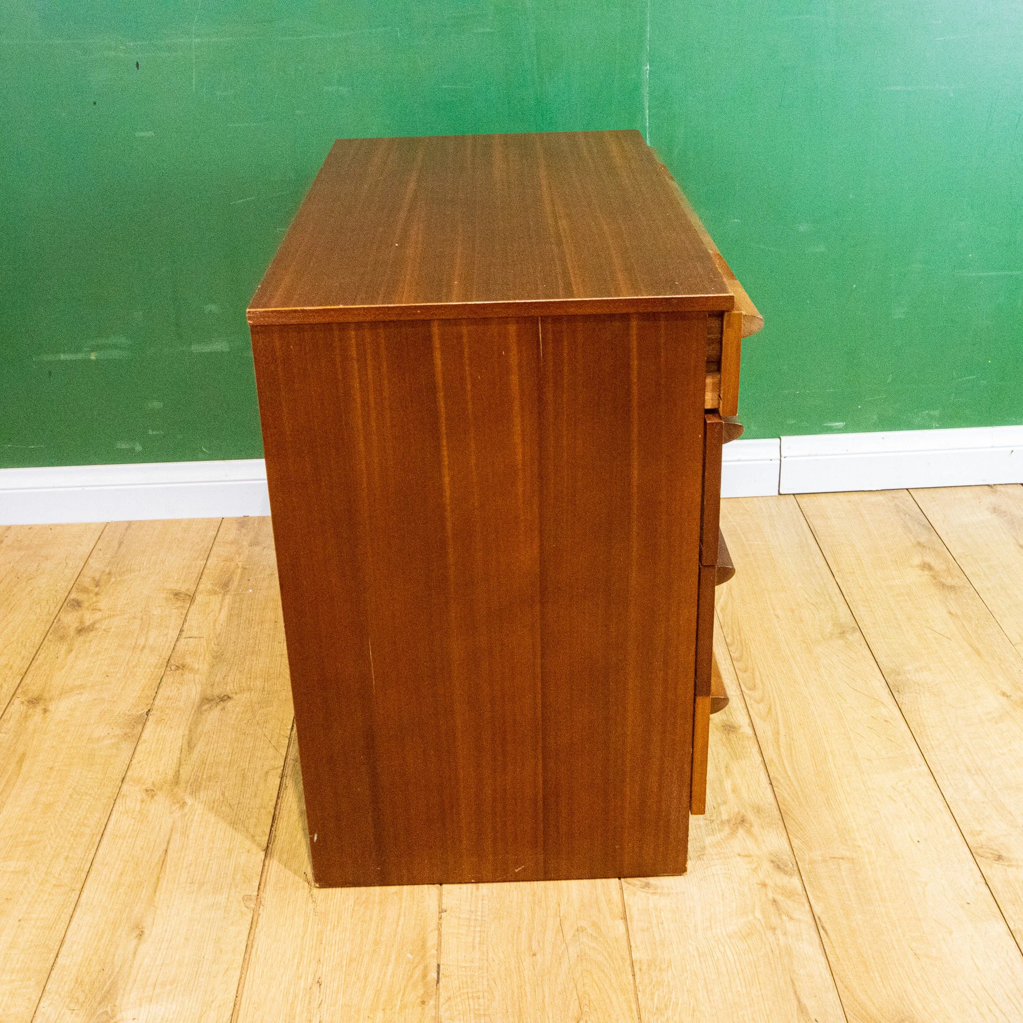 Avalon Teak Chest of 4 Graduating Drawers