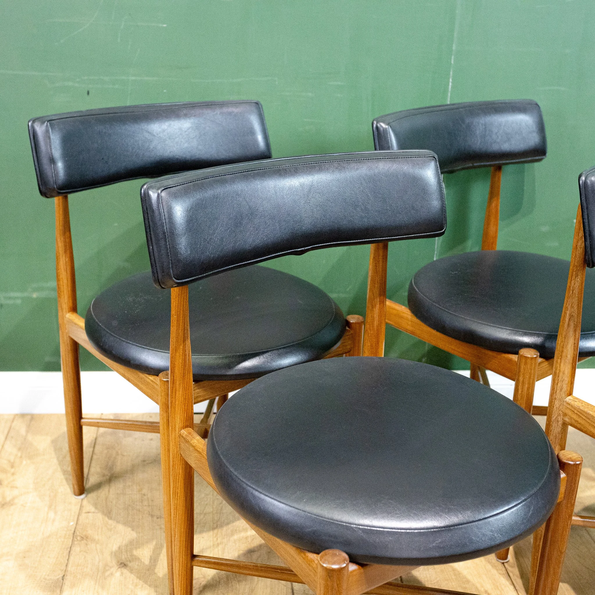 G Plan Fresco Dining Chairs by V.B. Wilkins (Set of 4)