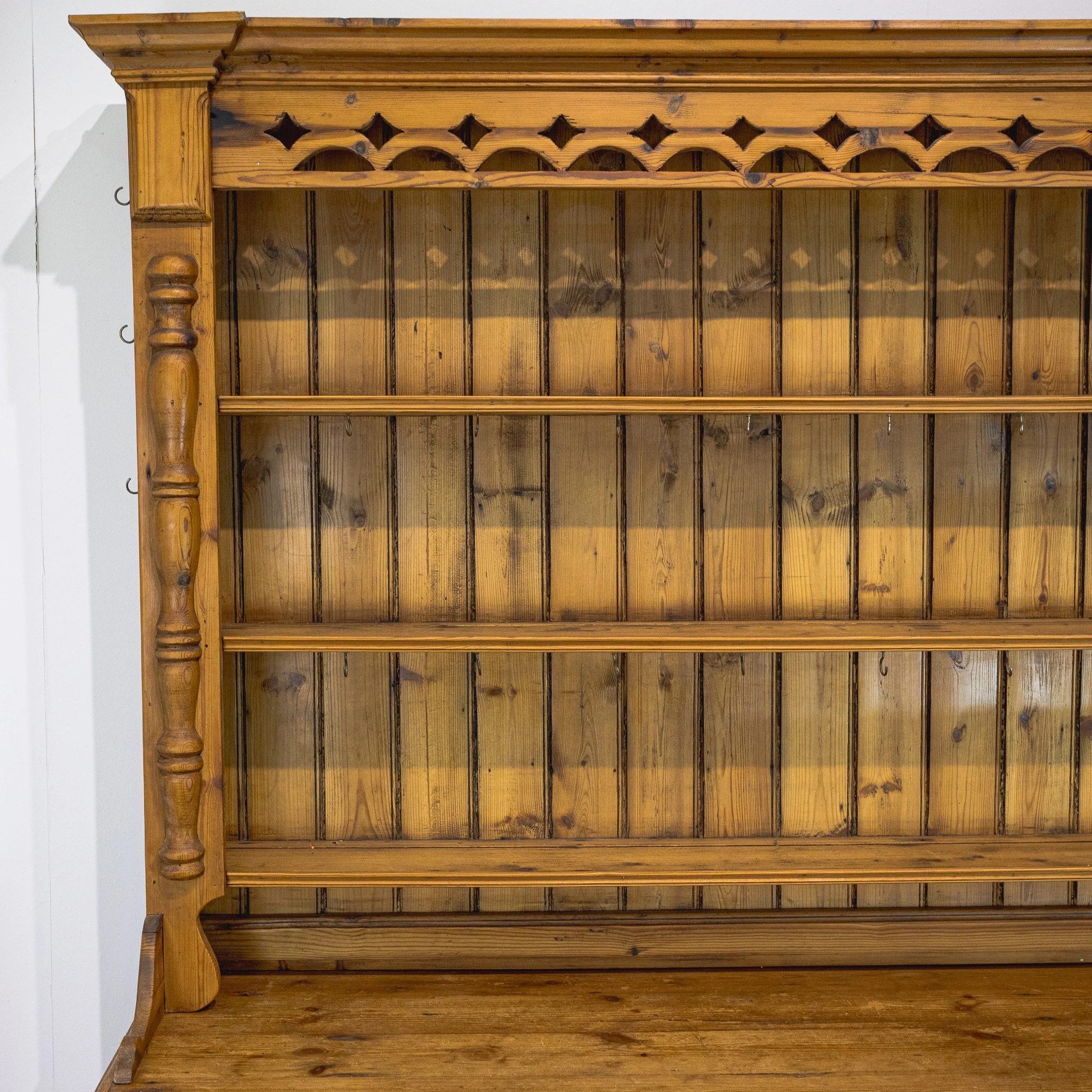 Large Country Farmhouse Pine Dresser