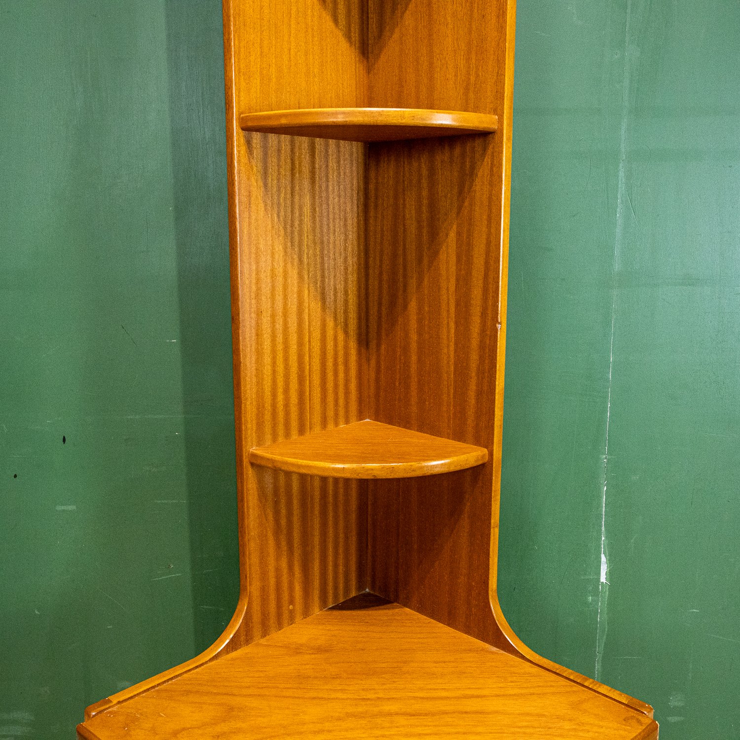 Jentique Teak Corner Shelving Unit