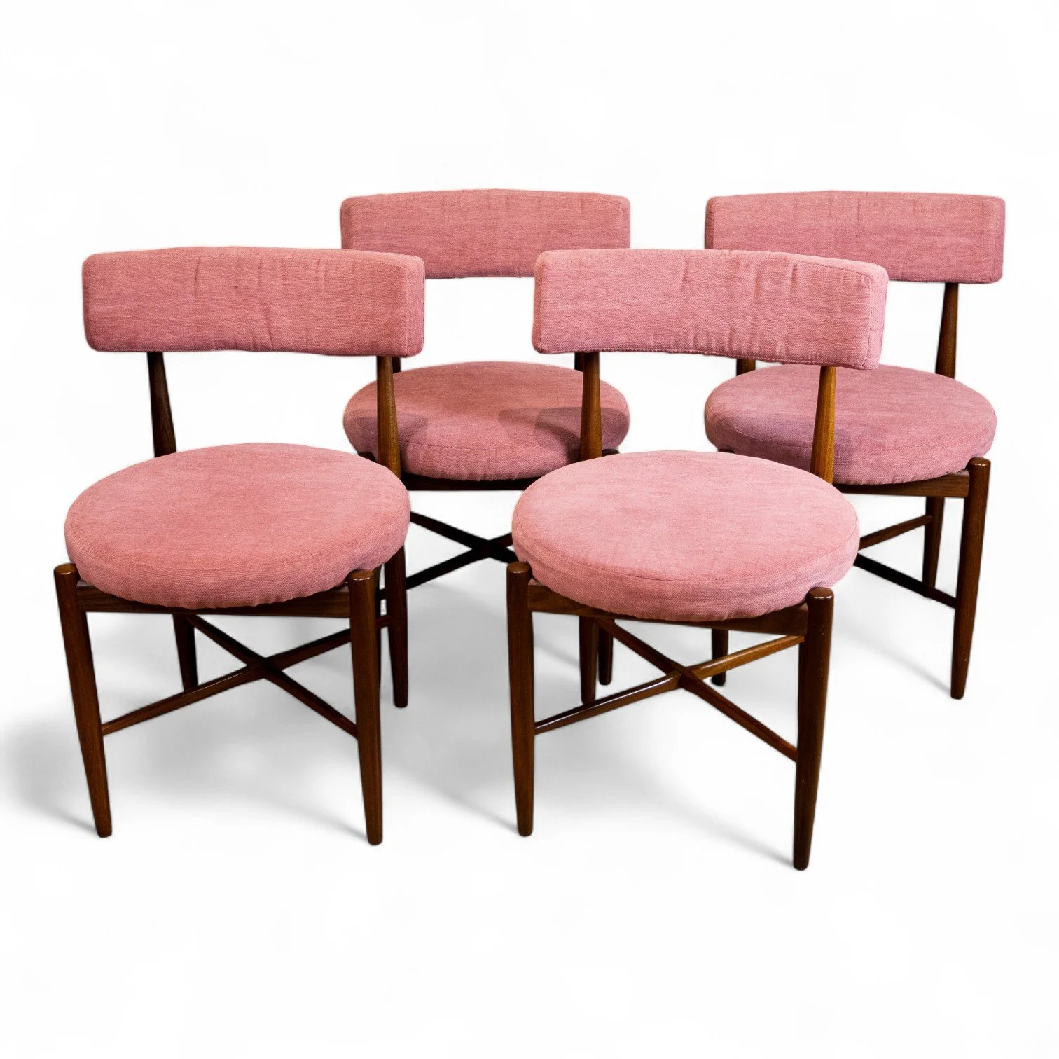 G Plan Fresco Round Dining Table & 4 Chairs