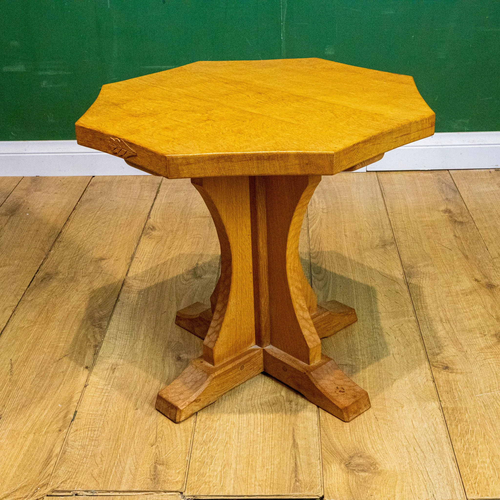David ‘Oakleafman’ Langstaff Oak Octagonal Coffee Table