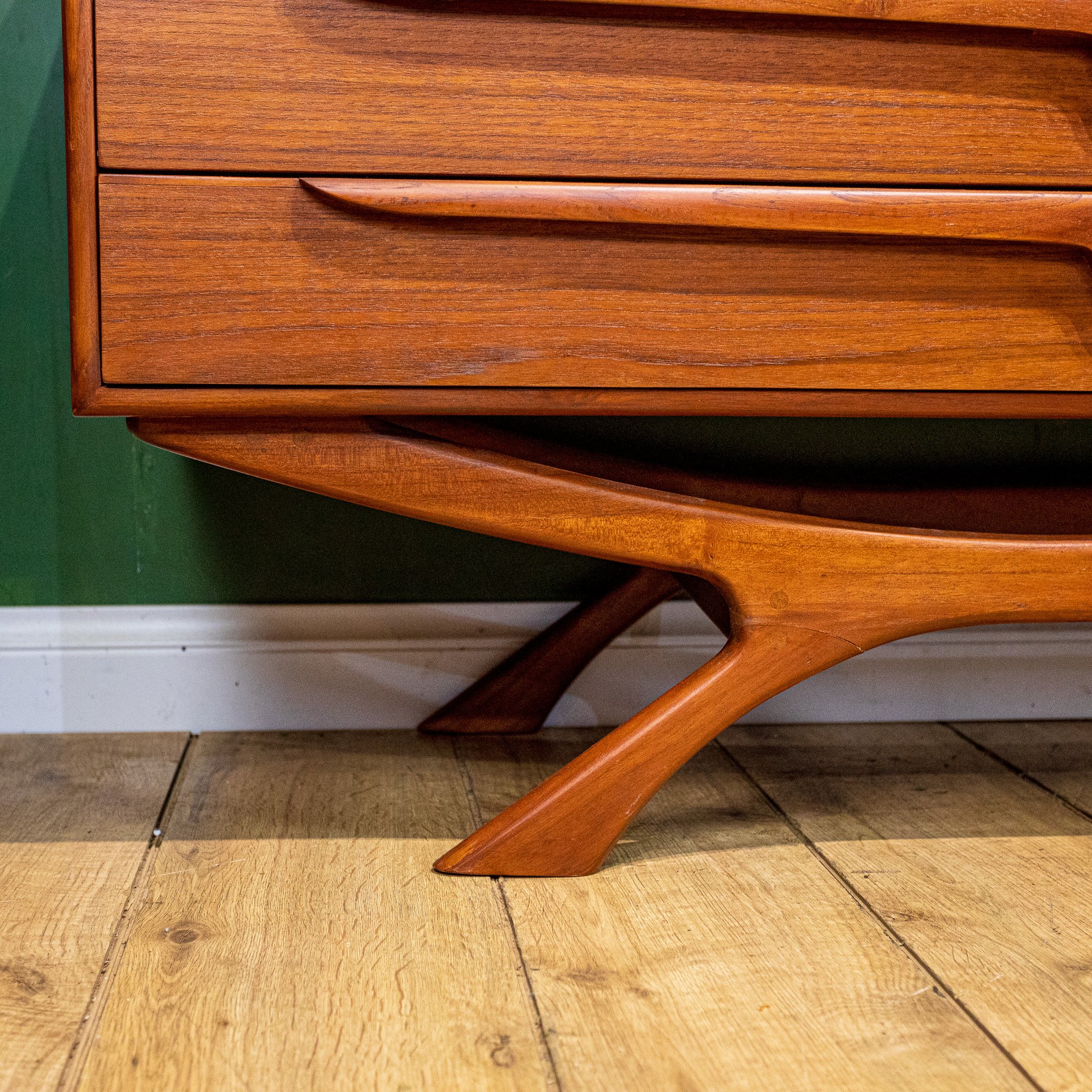 Teak Sideboard by Val Rossi for Beithcraft