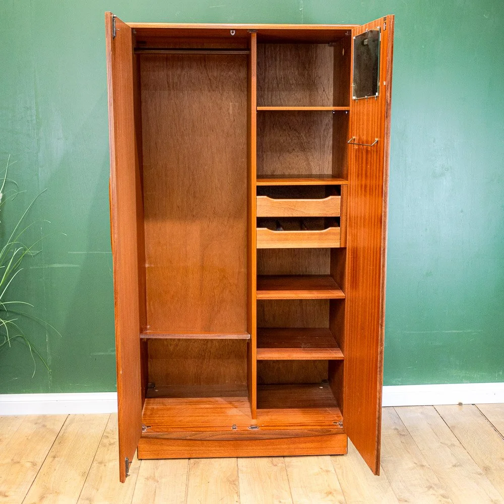 G Plan Fresco Teak Double Wardrobe