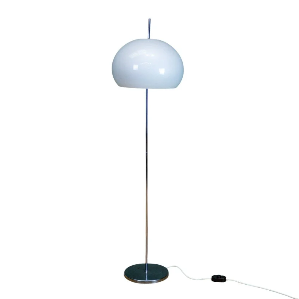 Guzzini Style Mid Century Floor Lamp